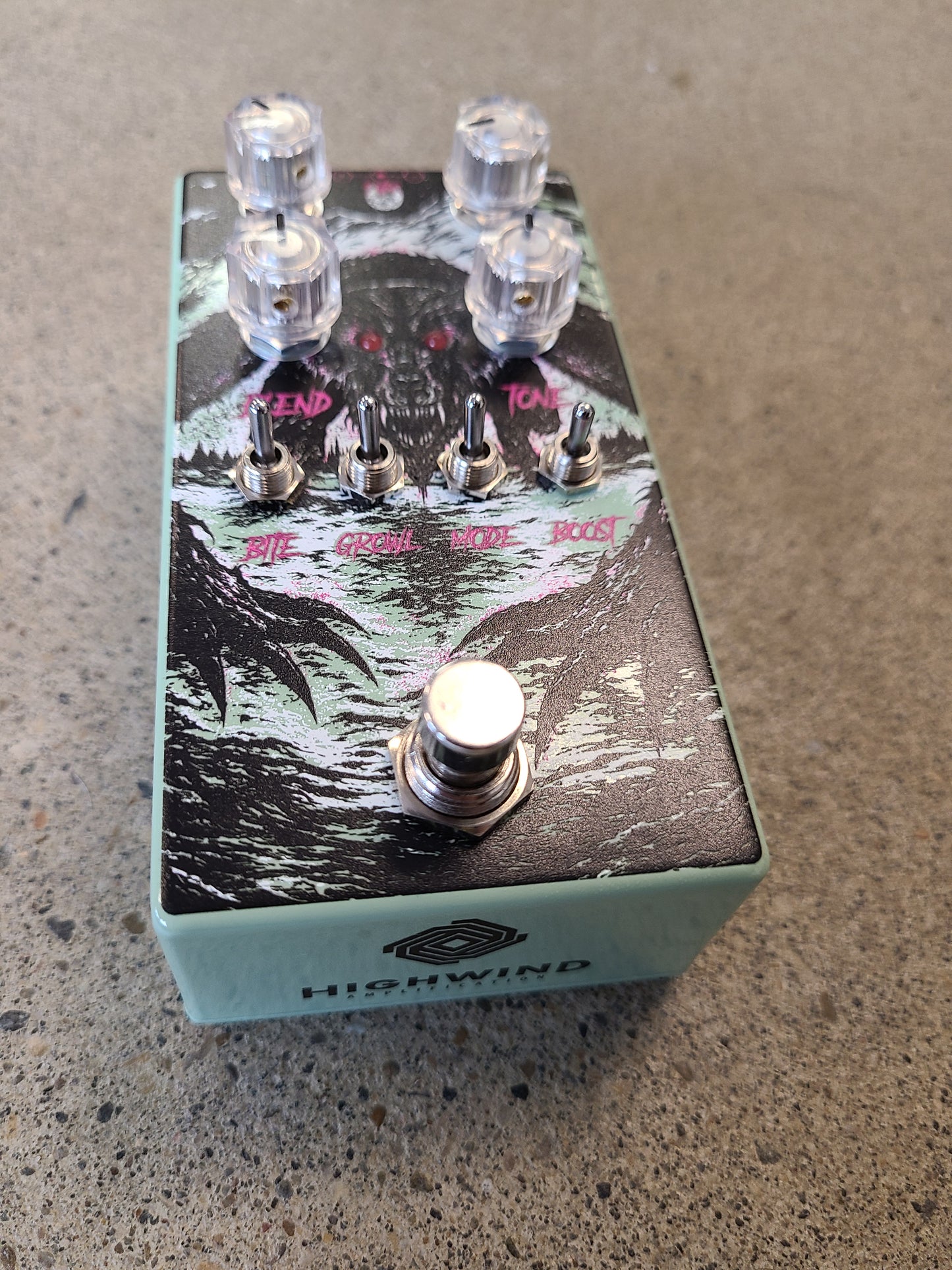 USED Highwind Direwolf Overdrive Pedal