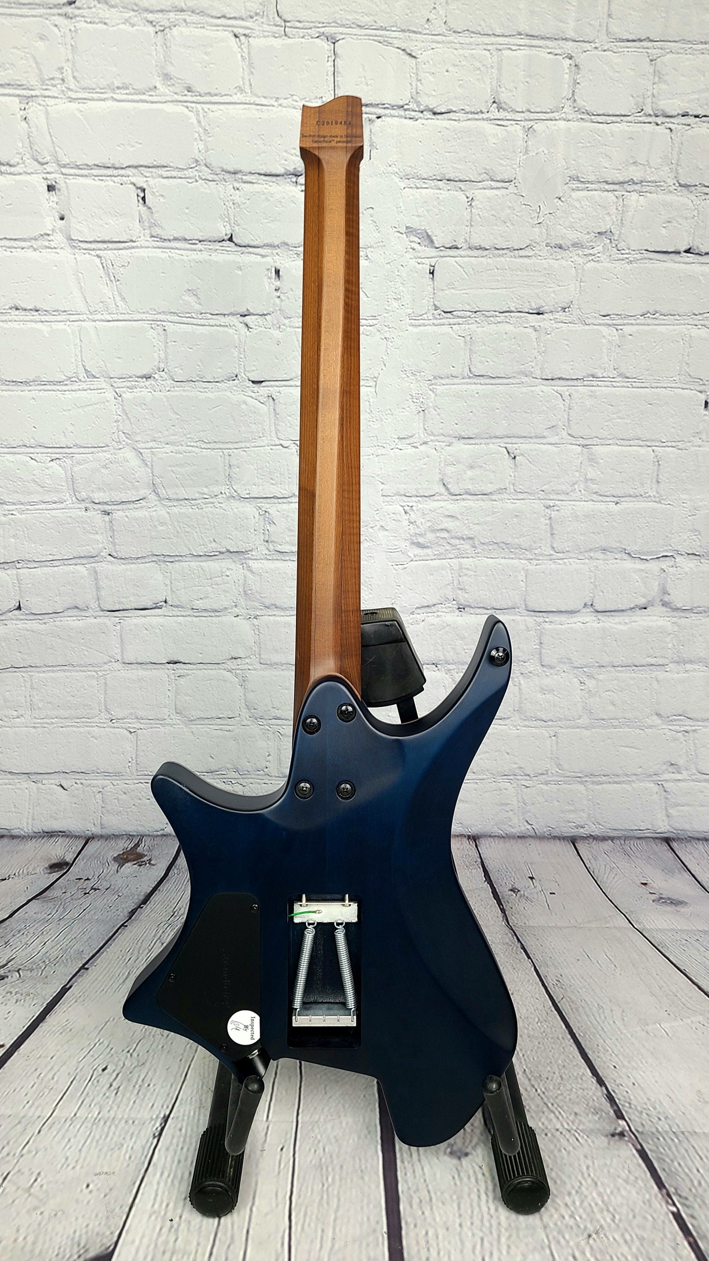 Strandberg Boden Standard 6 Trem Flame Maple - Trans Blue