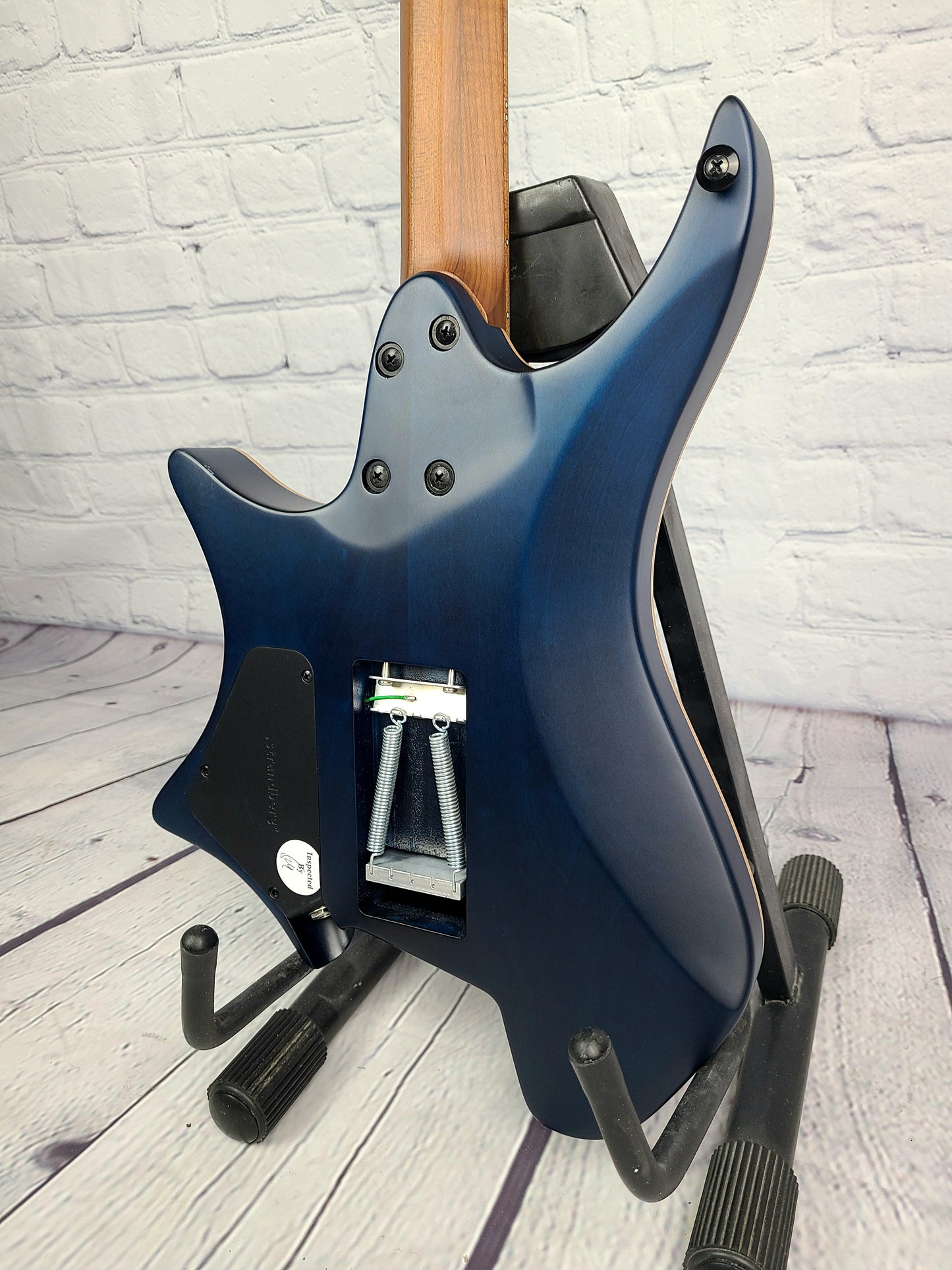 Strandberg Boden Standard 6 Trem Flame Maple - Trans Blue