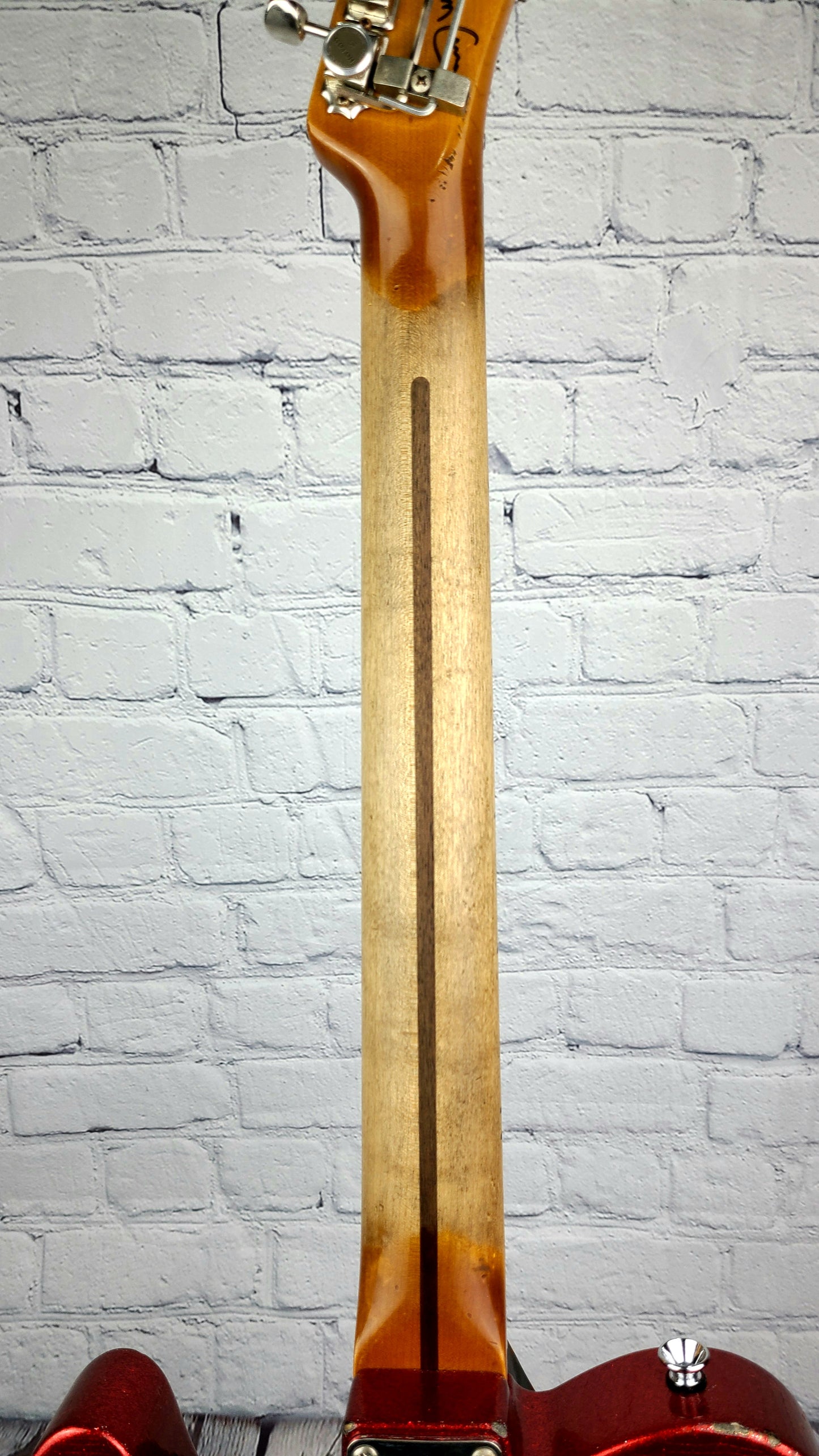 USED Fender John Cruz Master Built Custom Shop Telecaster 2009 Floyd Rose Red Sparkle Over 3TSB