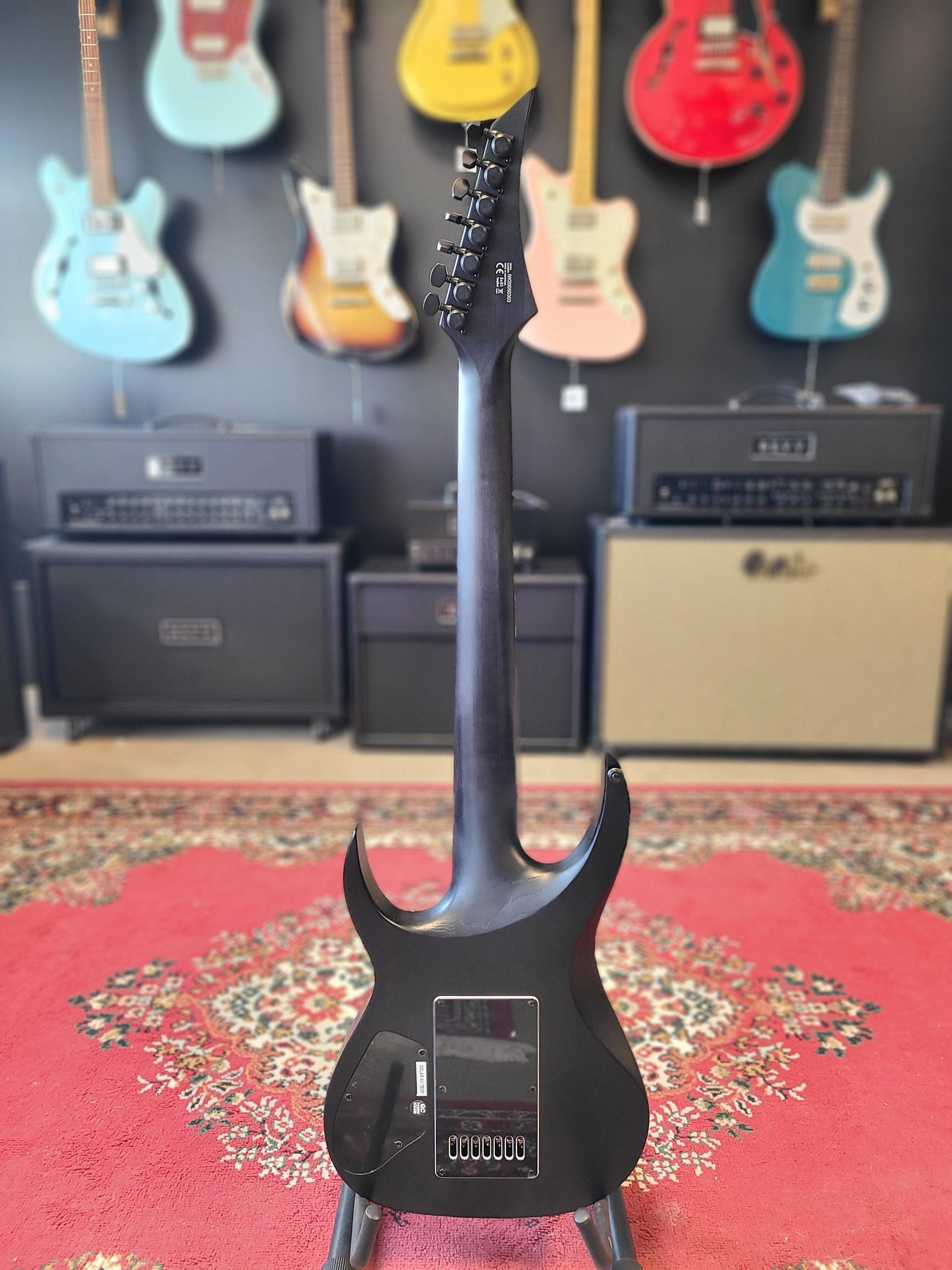 USED Solar A1.7 Baritone 7 String Guitar Evertune Bridge