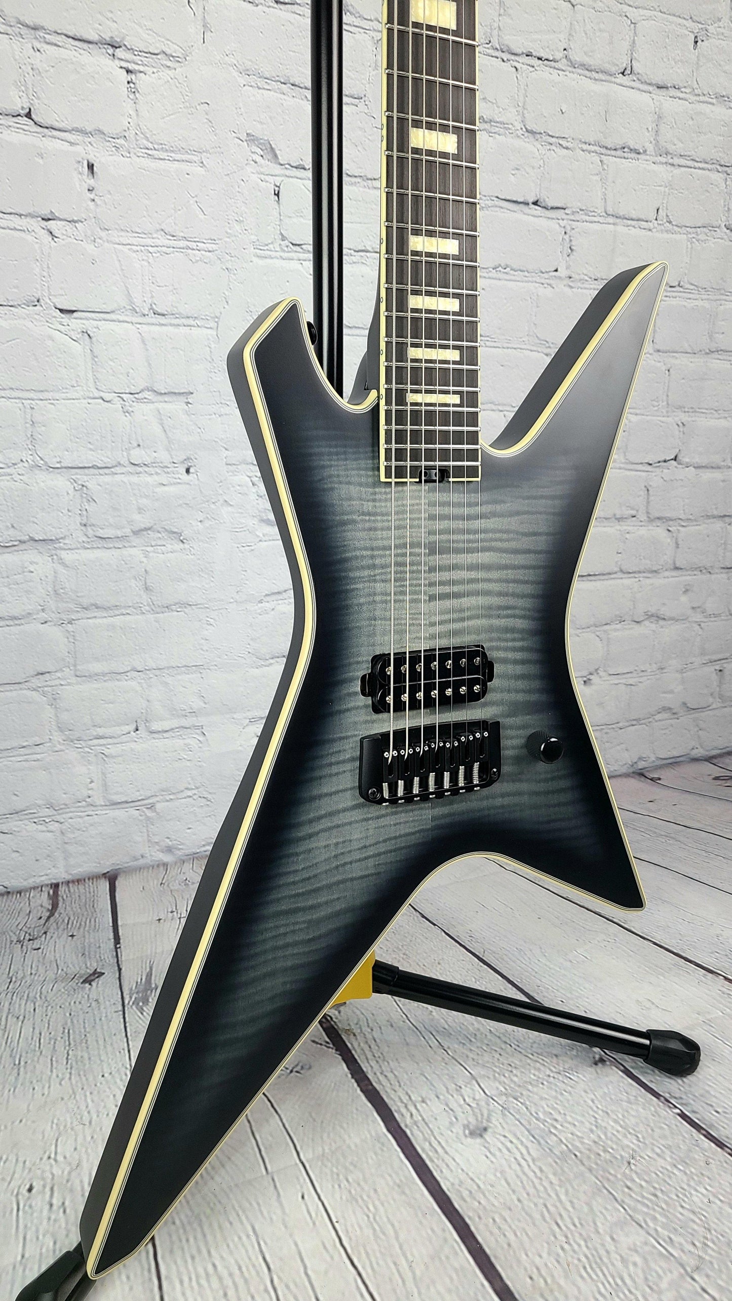 Balaguer Devin Shidaker DS7 Tartarus Signature Grayburst Acacia Strain - Guitar Brando