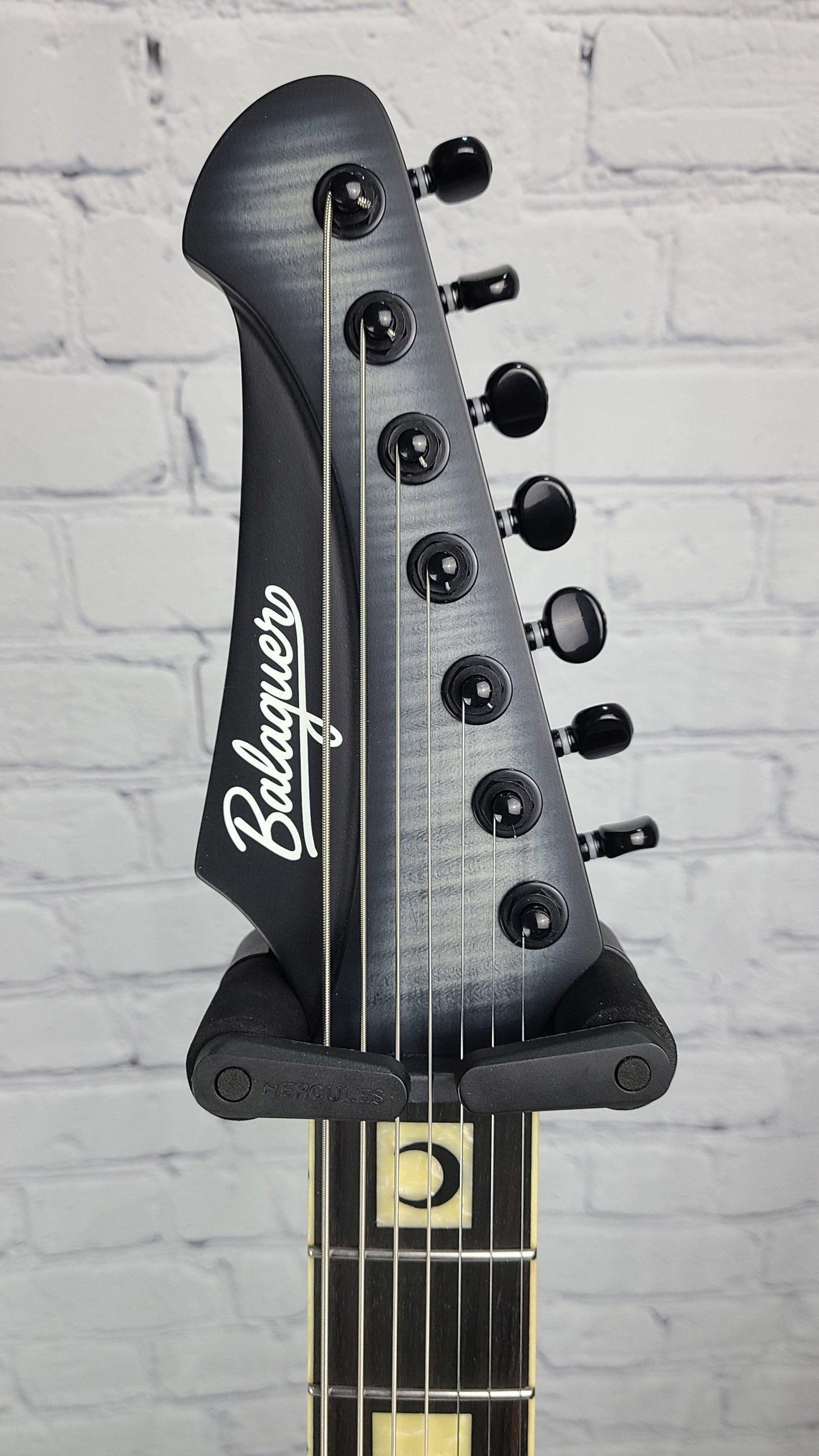 Balaguer Devin Shidaker DS7 Tartarus Signature Grayburst Acacia Strain - Guitar Brando