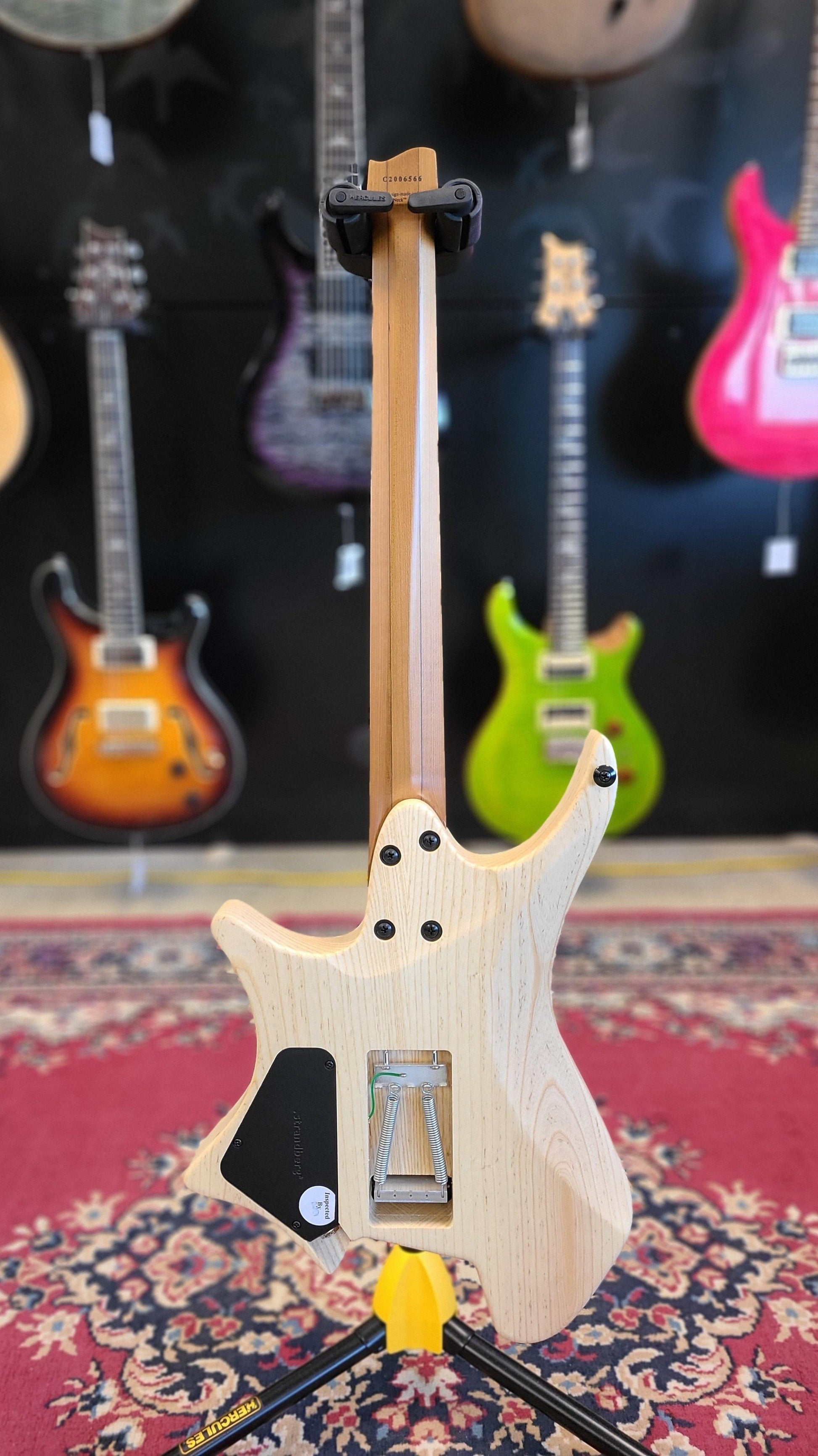 USED 2021 Strandberg Boden Prog 6 Natural 4A Maple Suhr SSH+ SSV - Guitar Brando