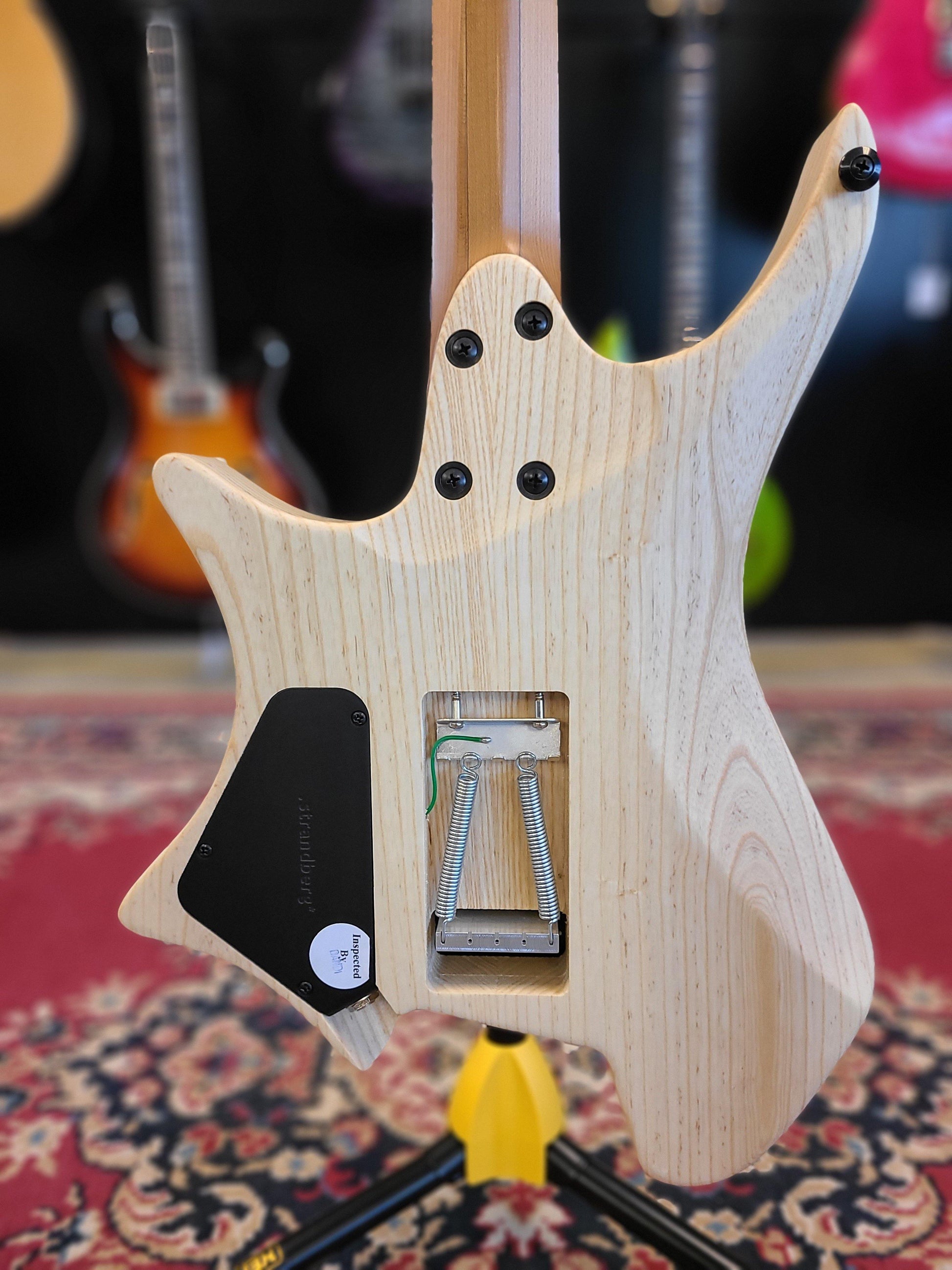 USED 2021 Strandberg Boden Prog 6 Natural 4A Maple Suhr SSH+ SSV - Guitar Brando