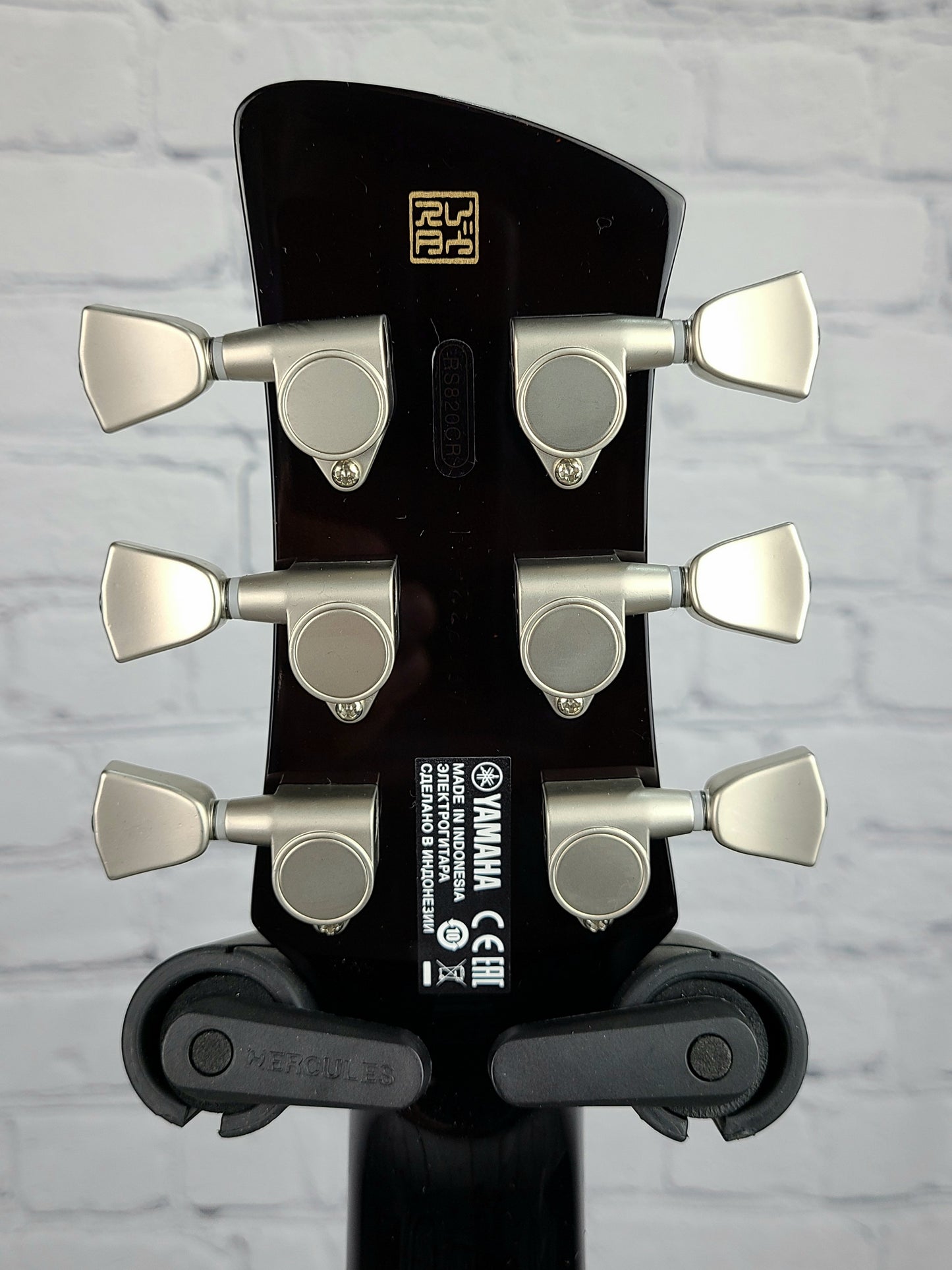 Yamaha Revstar RS820CR BBL Brushed Black Electric Guitar