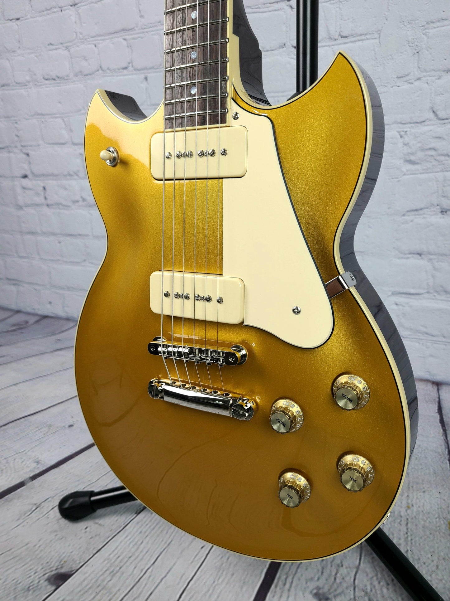 Yamaha SG1802 GT Gold Top Japan Seymour Duncan P90 Electric Guitar - Guitar Brando