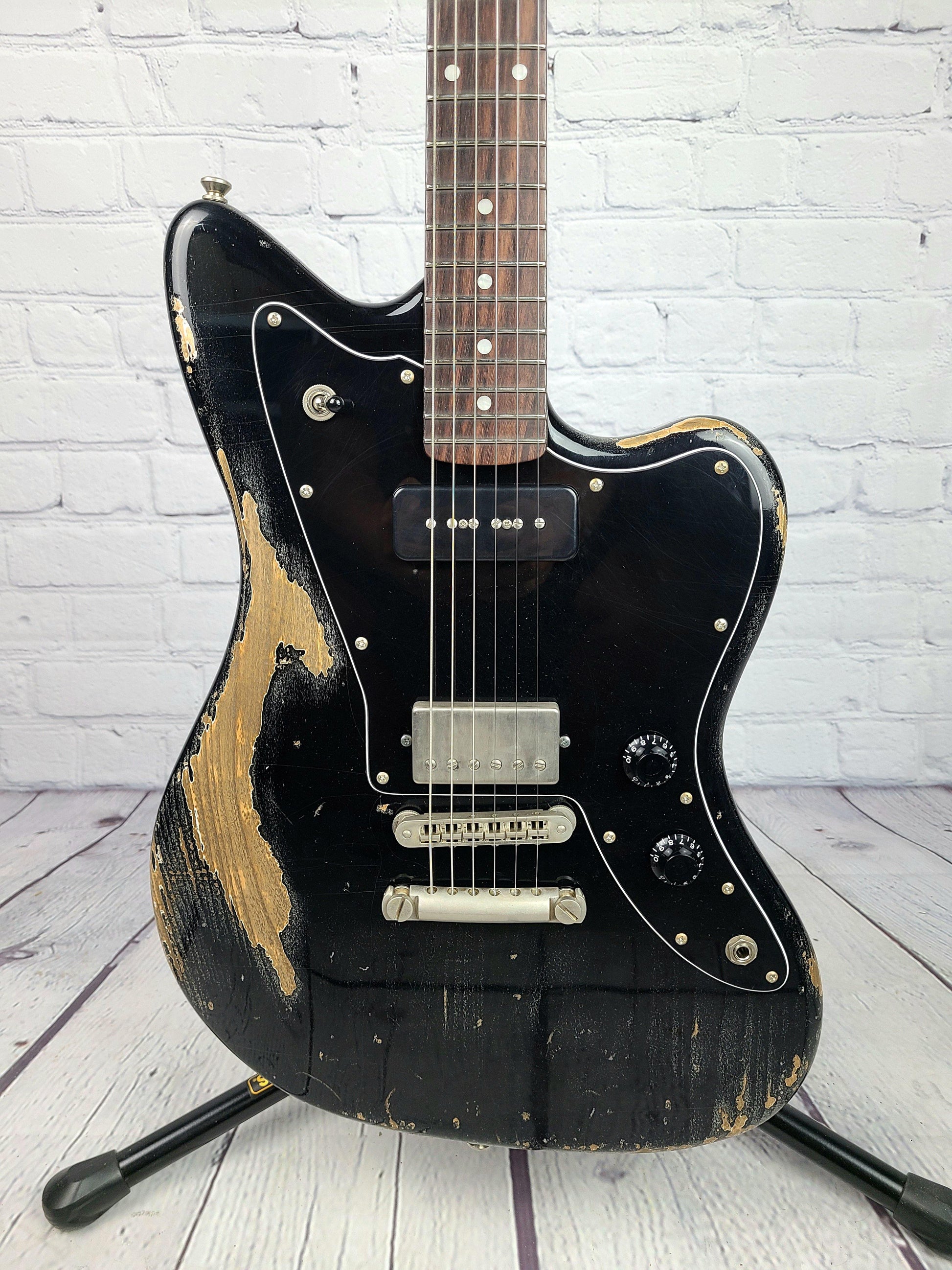 Fano JM6 Oltre Bull Black Rosewood Board USA Electric Guitar - Guitar Brando
