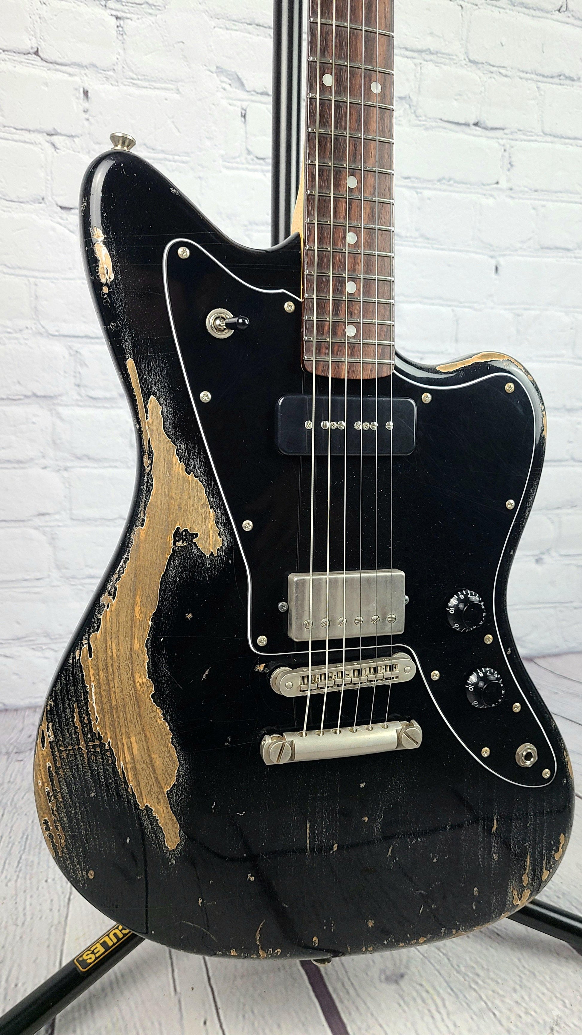 Fano JM6 Oltre Bull Black Rosewood Board USA Electric Guitar - Guitar Brando