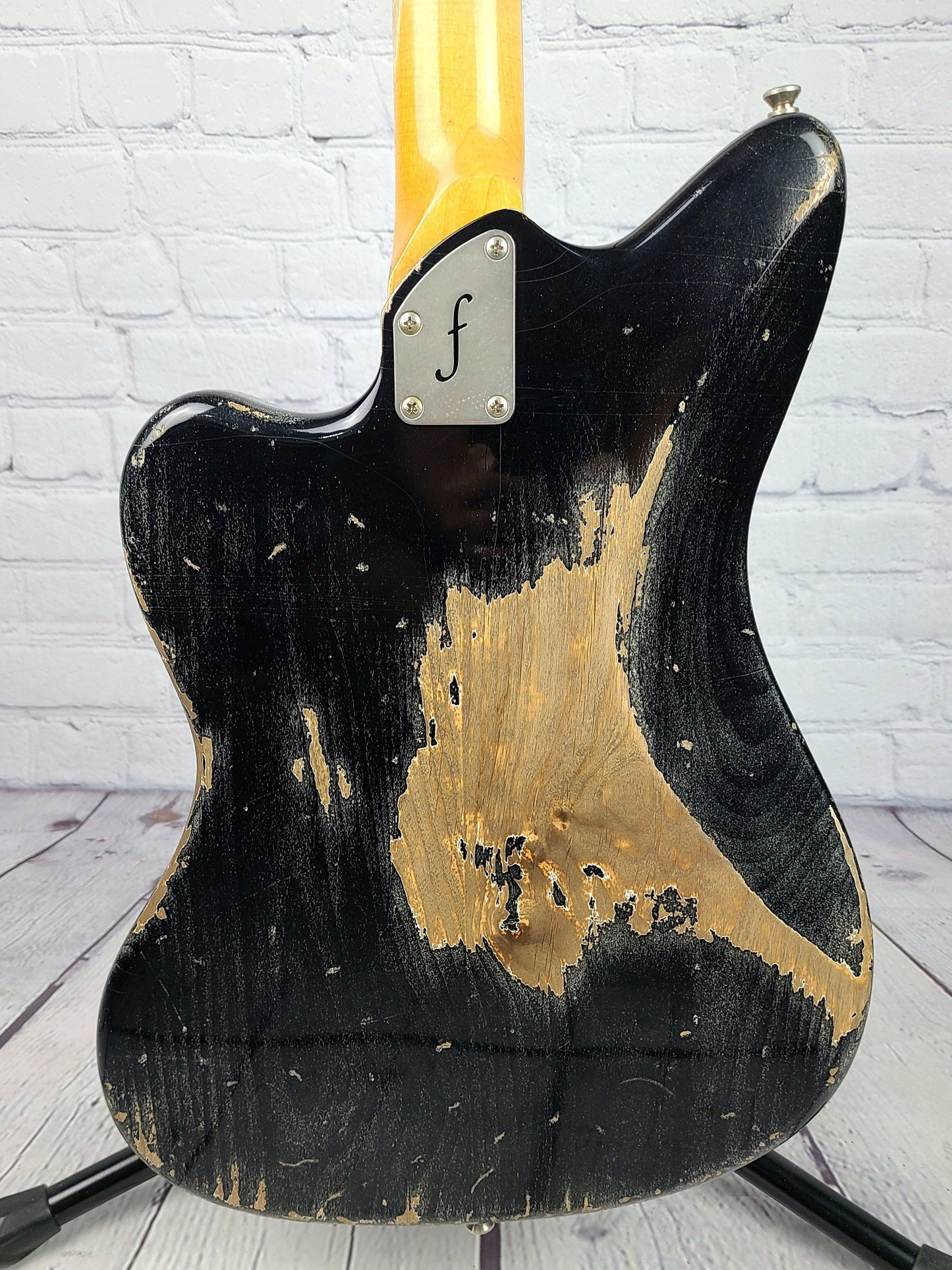 Fano JM6 Oltre Bull Black Rosewood Board USA Electric Guitar - Guitar Brando