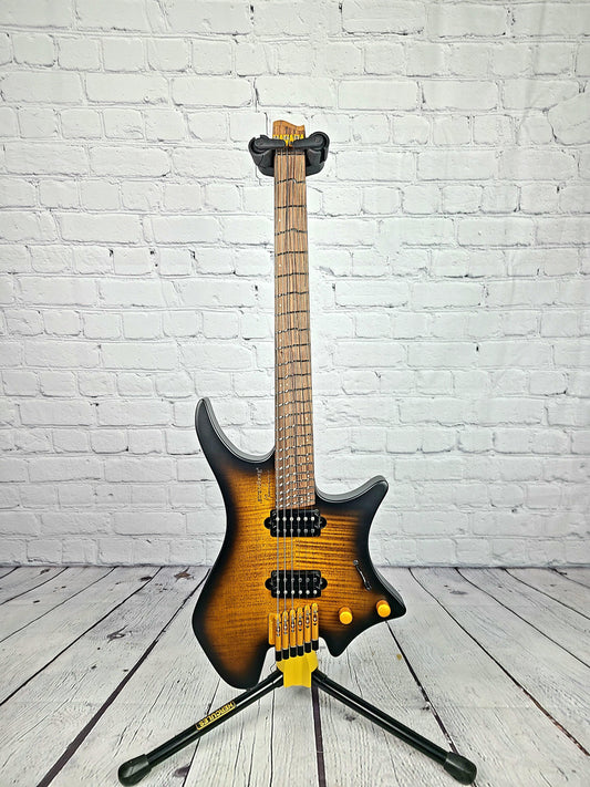 Strandberg Boden True Temperament 6 String Brown Burst Flame Maple 2021 - Guitar Brando