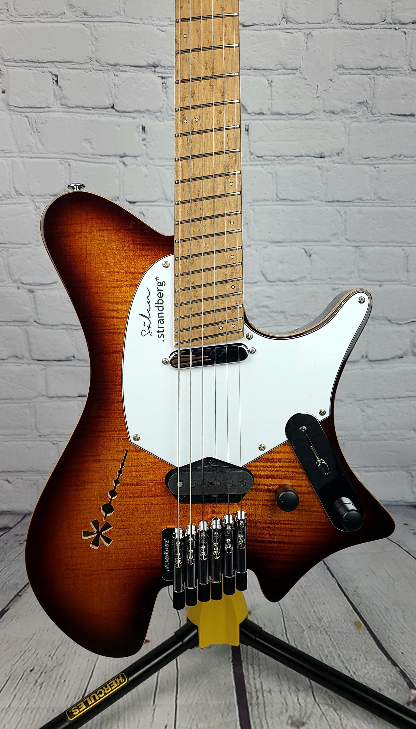 Strandberg Salen Deluxe Vintage Burst Semi-Hollow