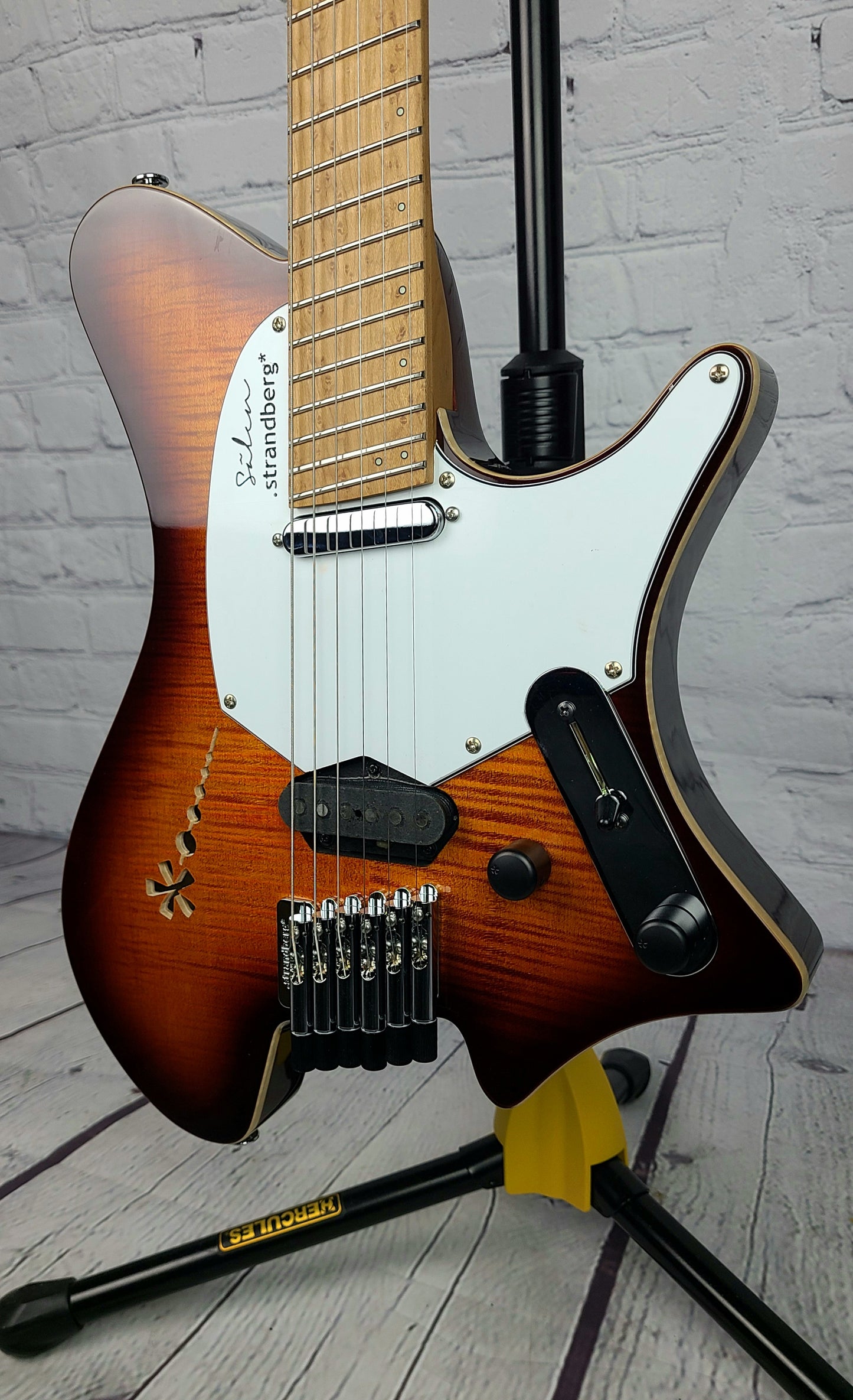 Strandberg Salen Deluxe Vintage Burst Semi-Hollow