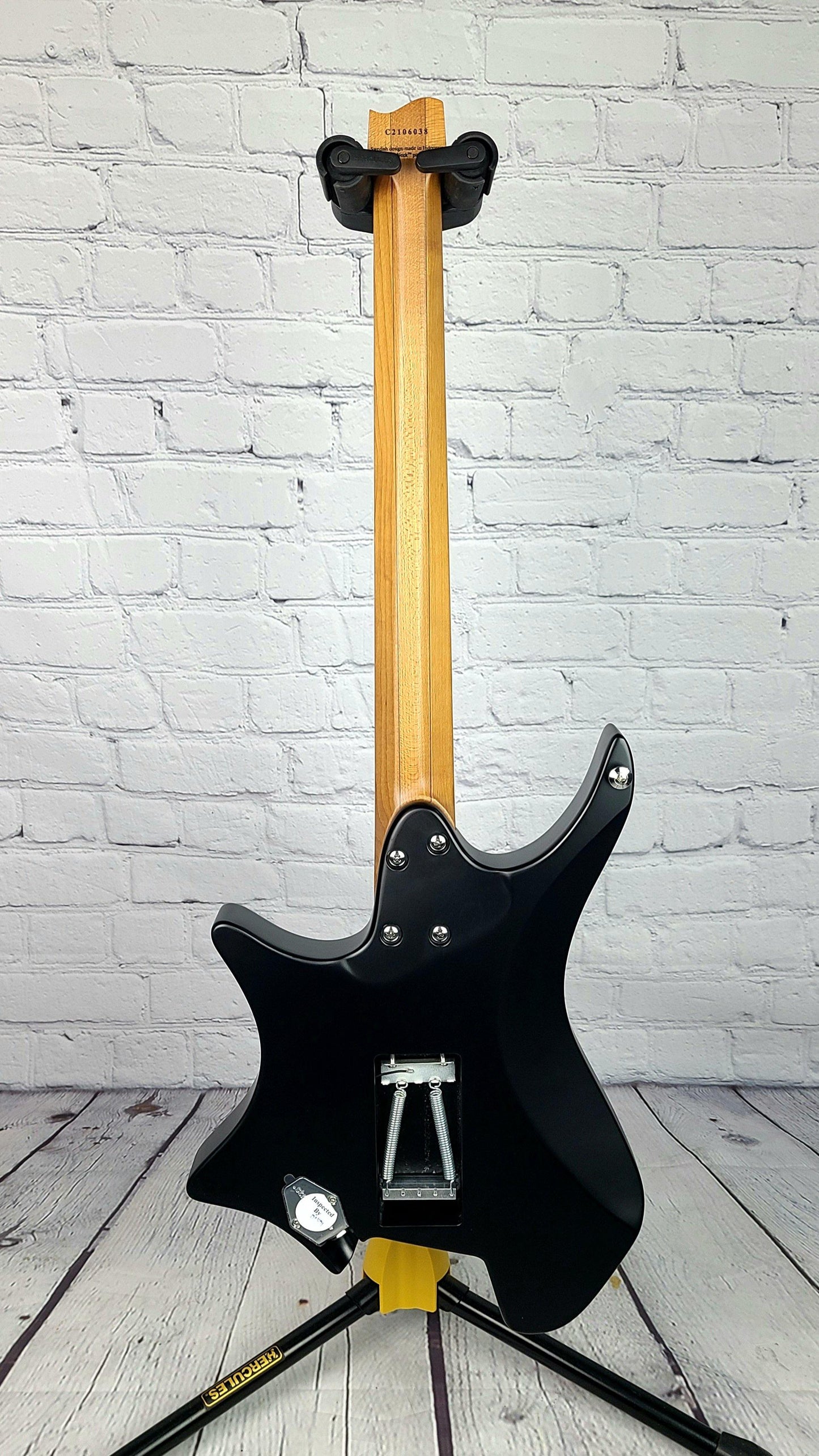 Strandberg Boden Classic 6 Tremolo Svarten LE Limited Edition 100pc Worldwide (C2106038) - Guitar Brando