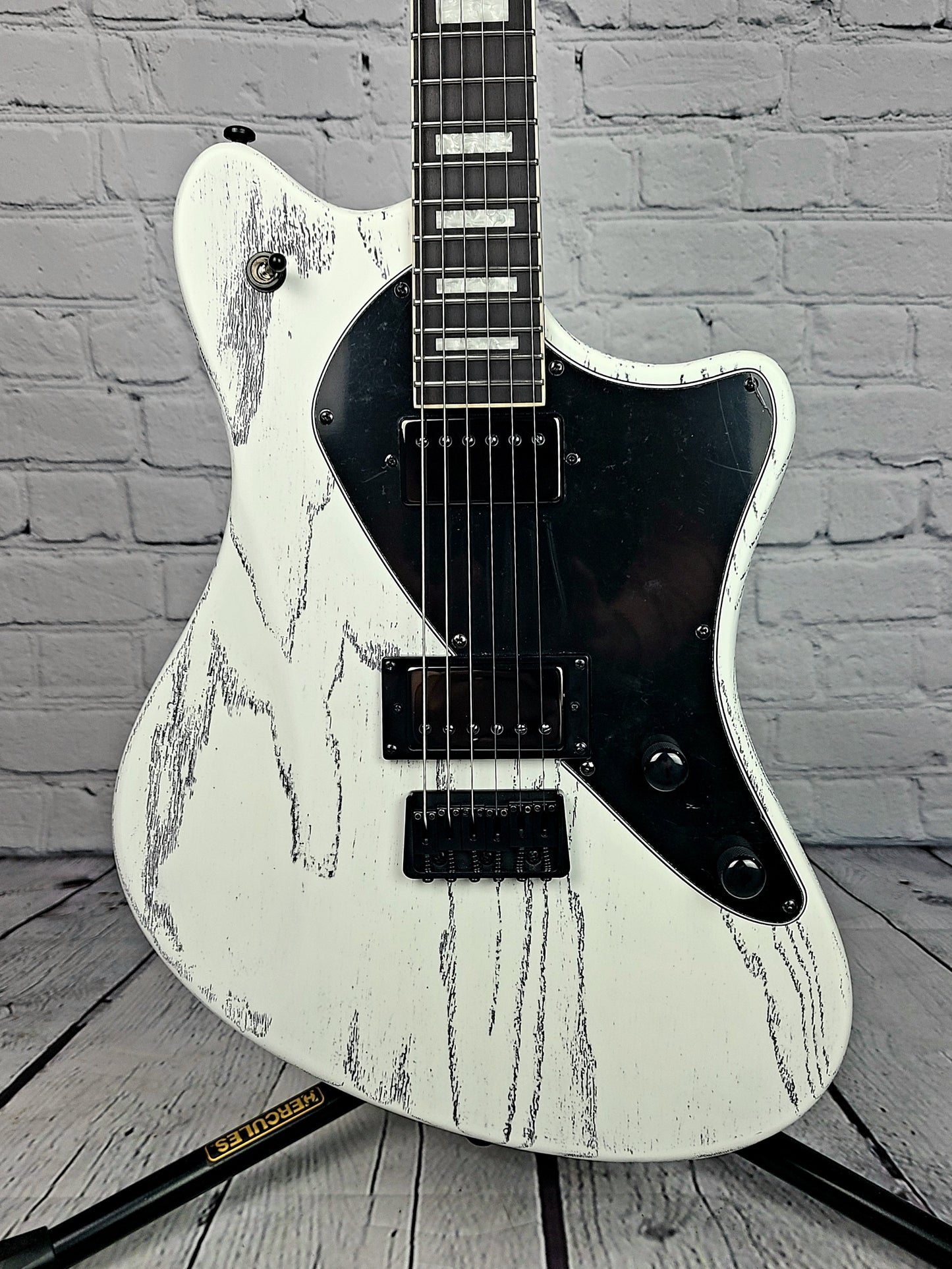 Balaguer Espada Select Rustic White Roasted Maple Electric Guitar