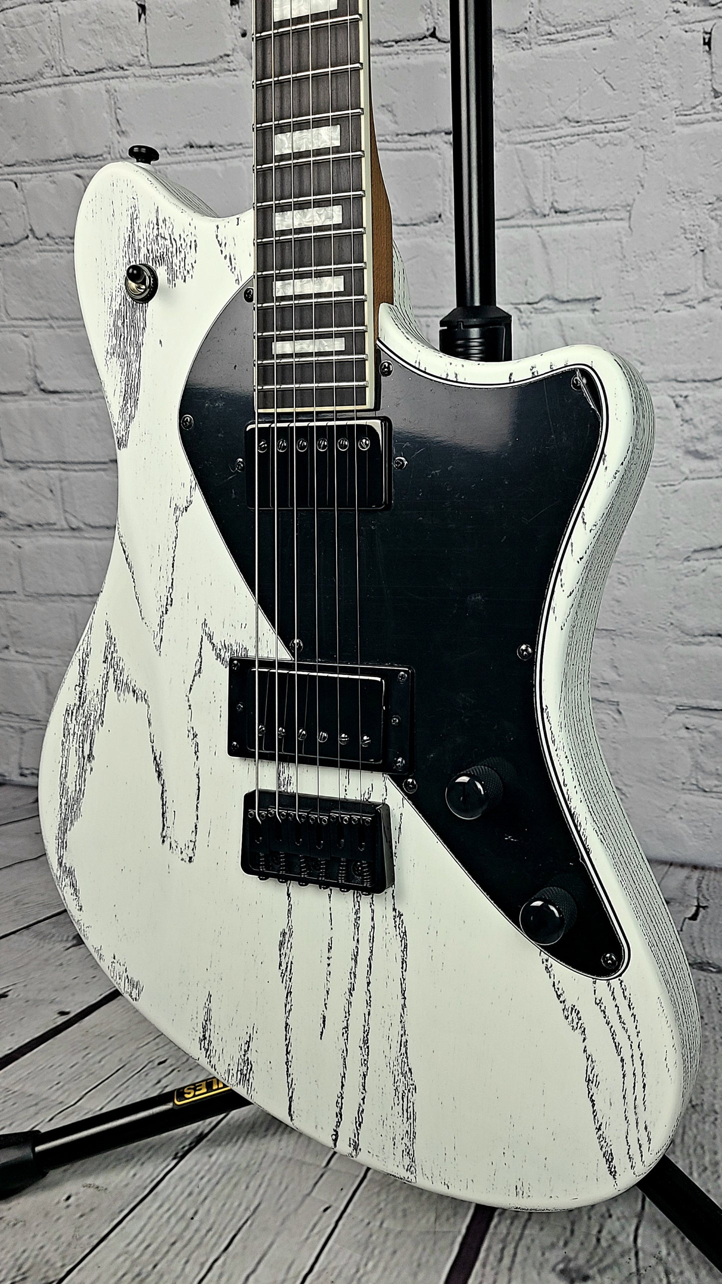 Balaguer Espada Select Rustic White Roasted Maple Electric Guitar