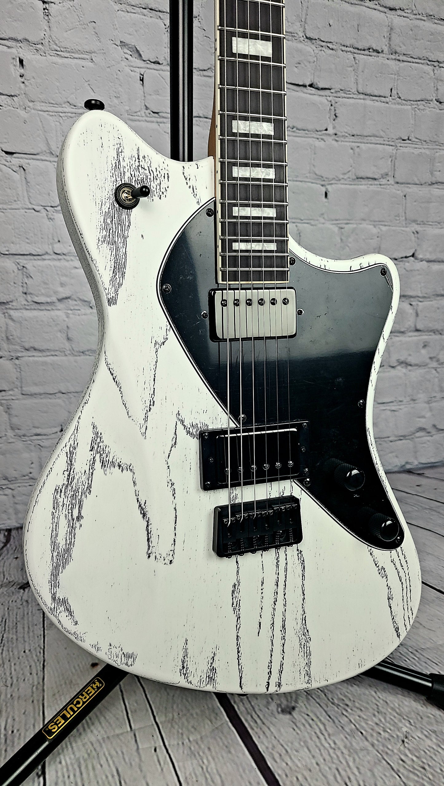 Balaguer Espada Select Rustic White Roasted Maple Electric Guitar