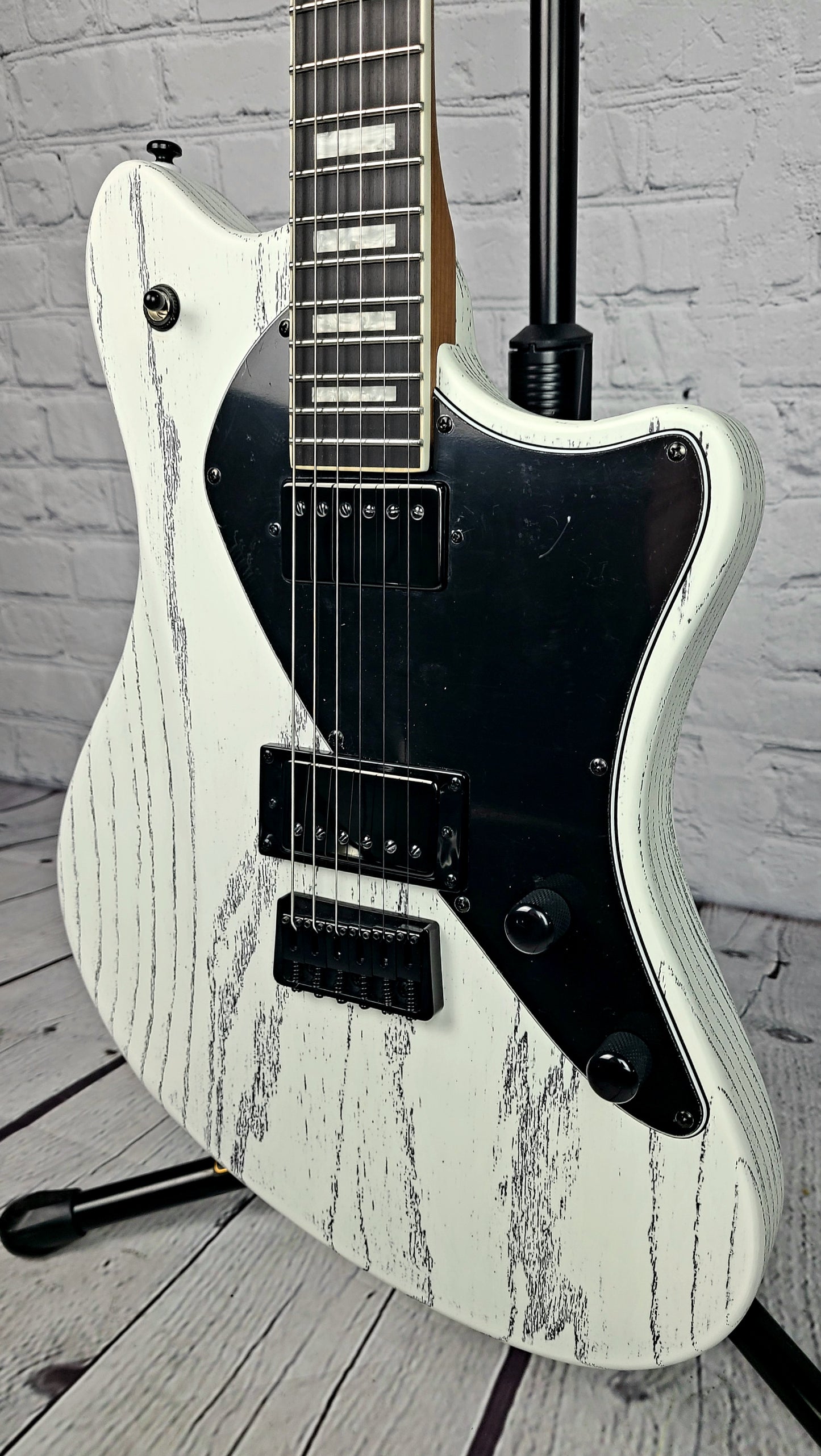 Balaguer Espada Select Rustic White Roasted Maple Electric Guitar