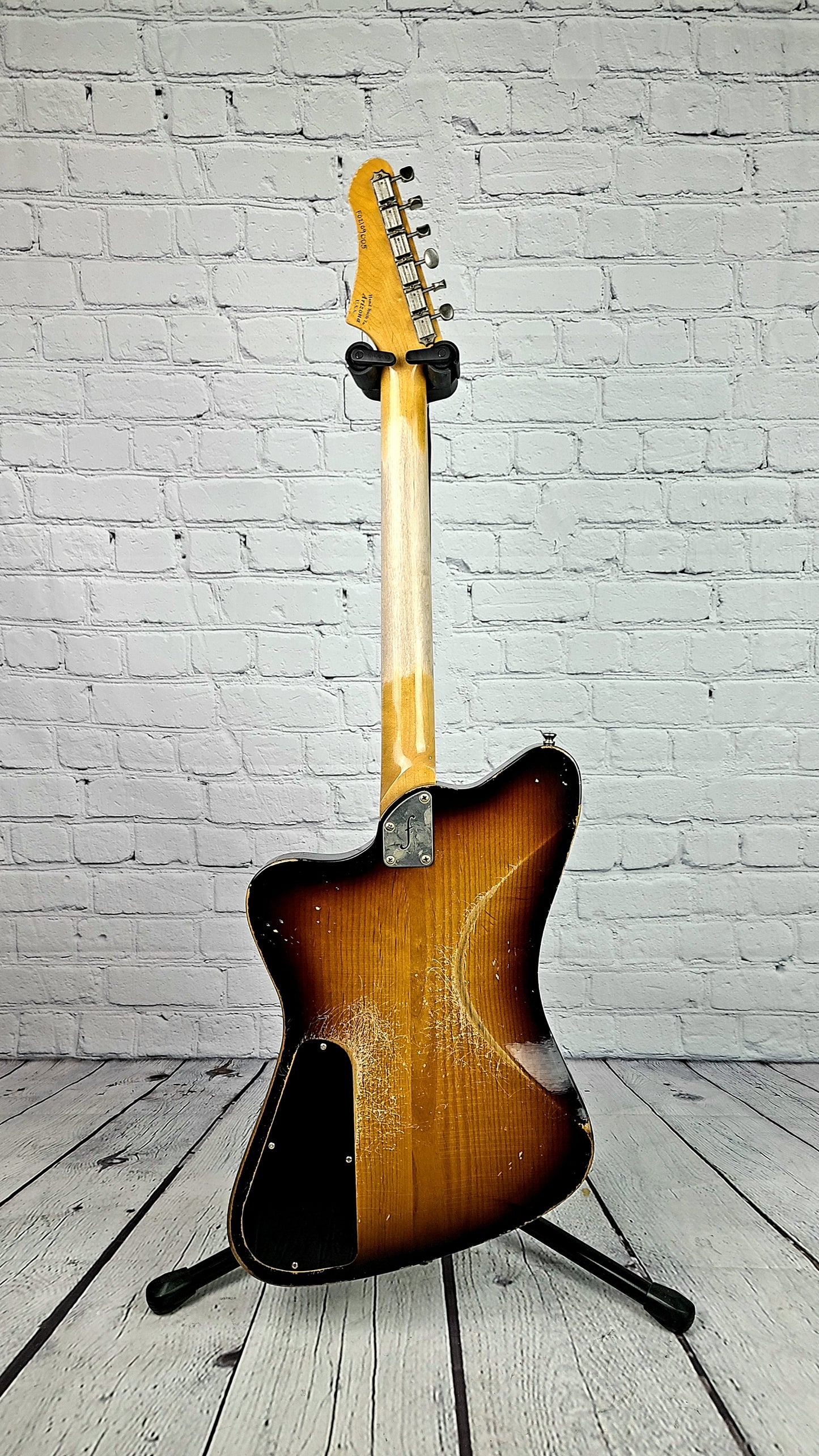 Fano Oltre PX6 Tobacco Sunburst Electric Guitar Medium Distress Relic Lollar Firebird Pickups