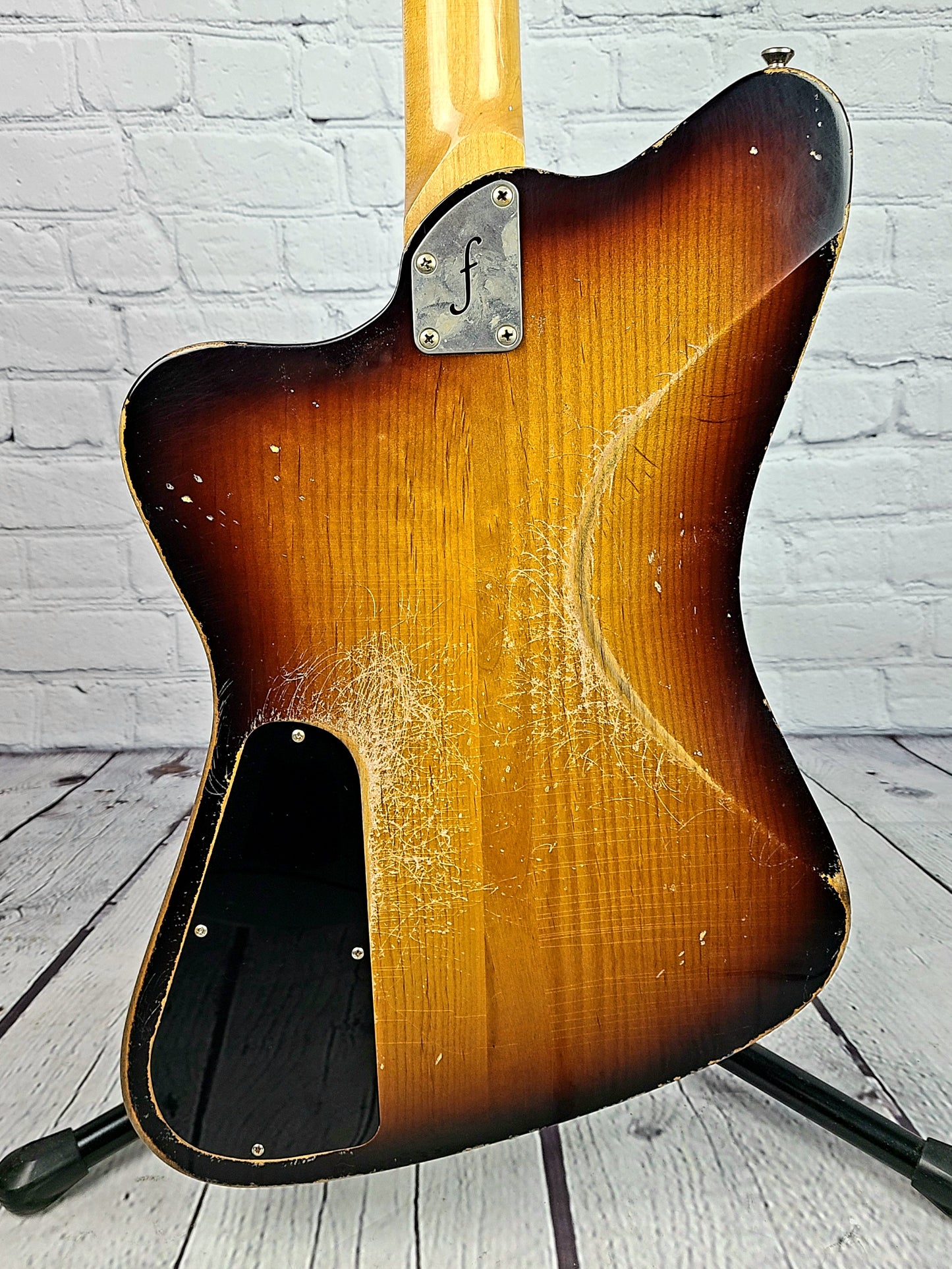 Fano Oltre PX6 Tobacco Sunburst Electric Guitar Medium Distress Relic Lollar Firebird Pickups