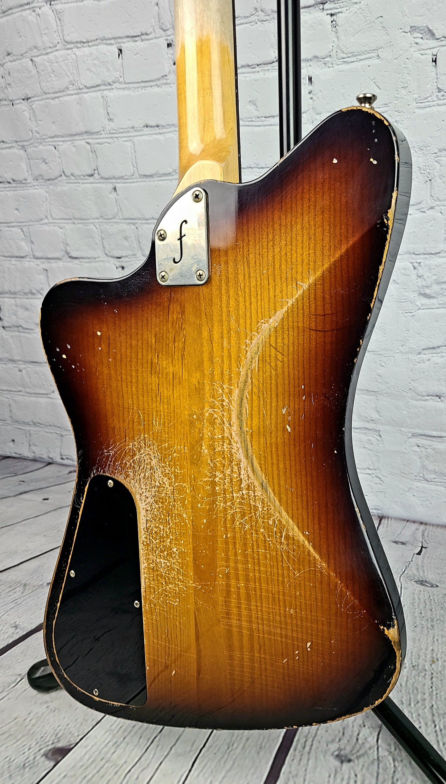 Fano Oltre PX6 Tobacco Sunburst Electric Guitar Medium Distress Relic Lollar Firebird Pickups