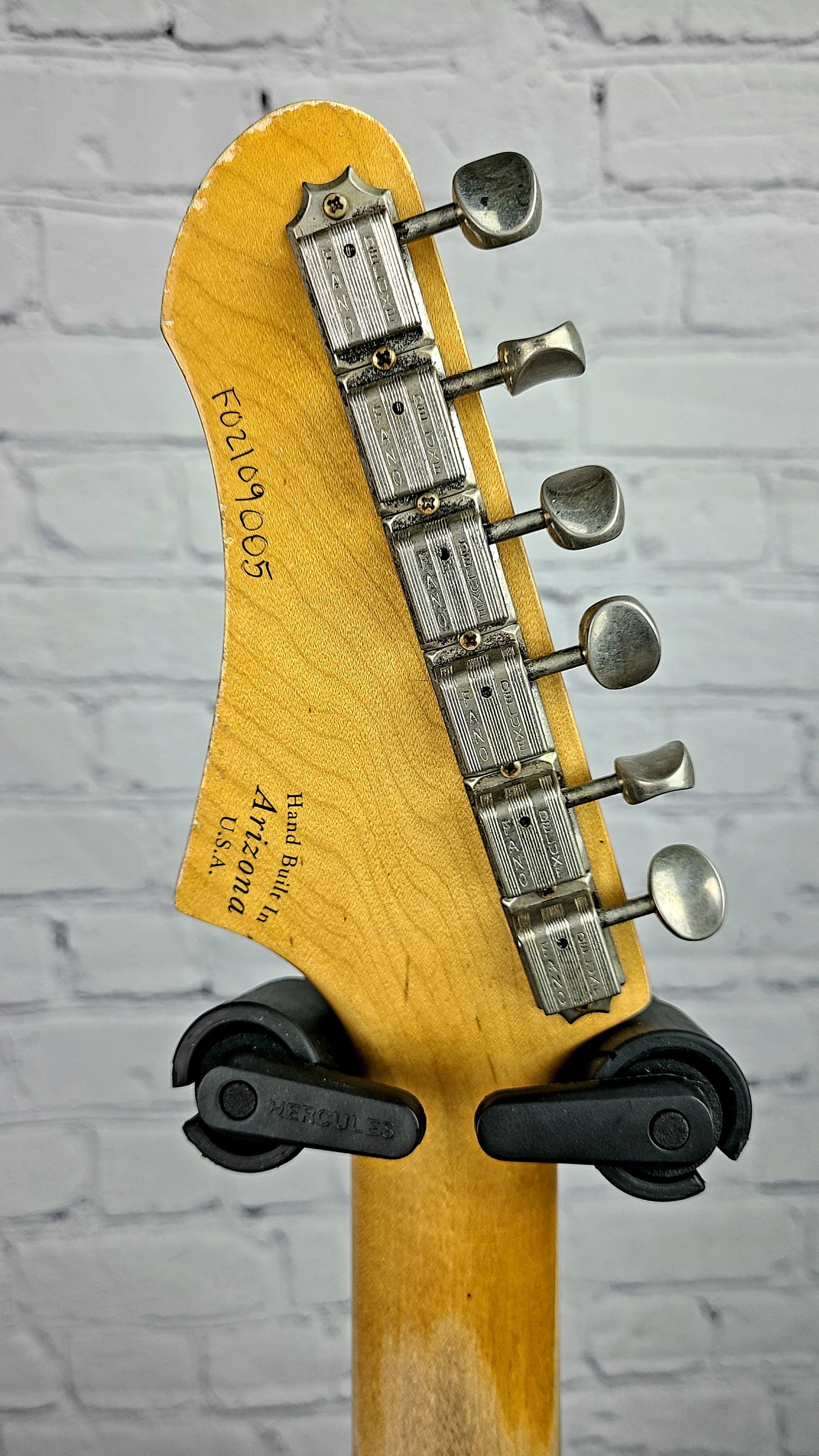Fano Oltre PX6 Tobacco Sunburst Electric Guitar Medium Distress Relic Lollar Firebird Pickups