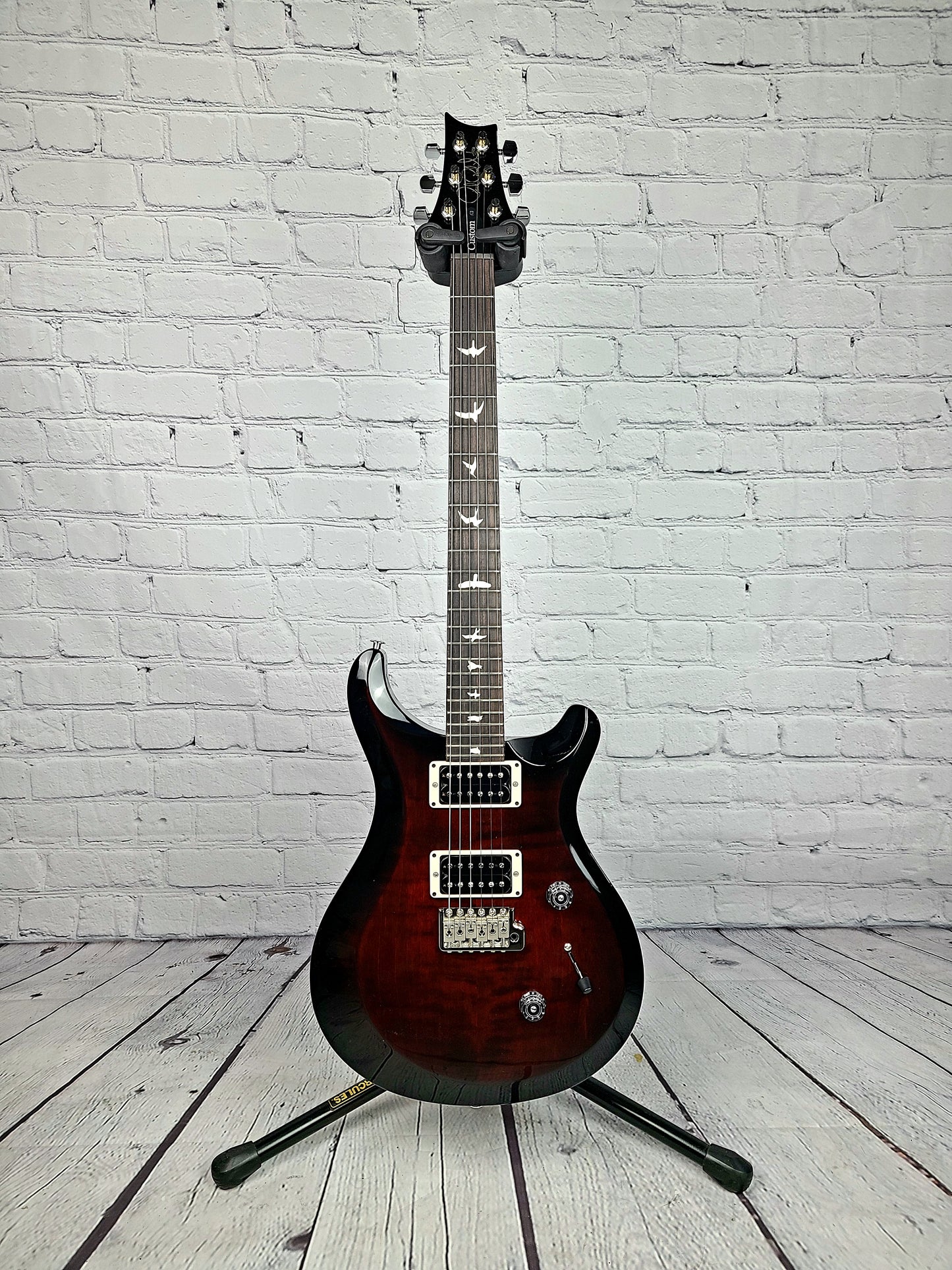 Paul Reed Smith PRS S2 Custom 24 Custom Color Dark Amber Smokeburst