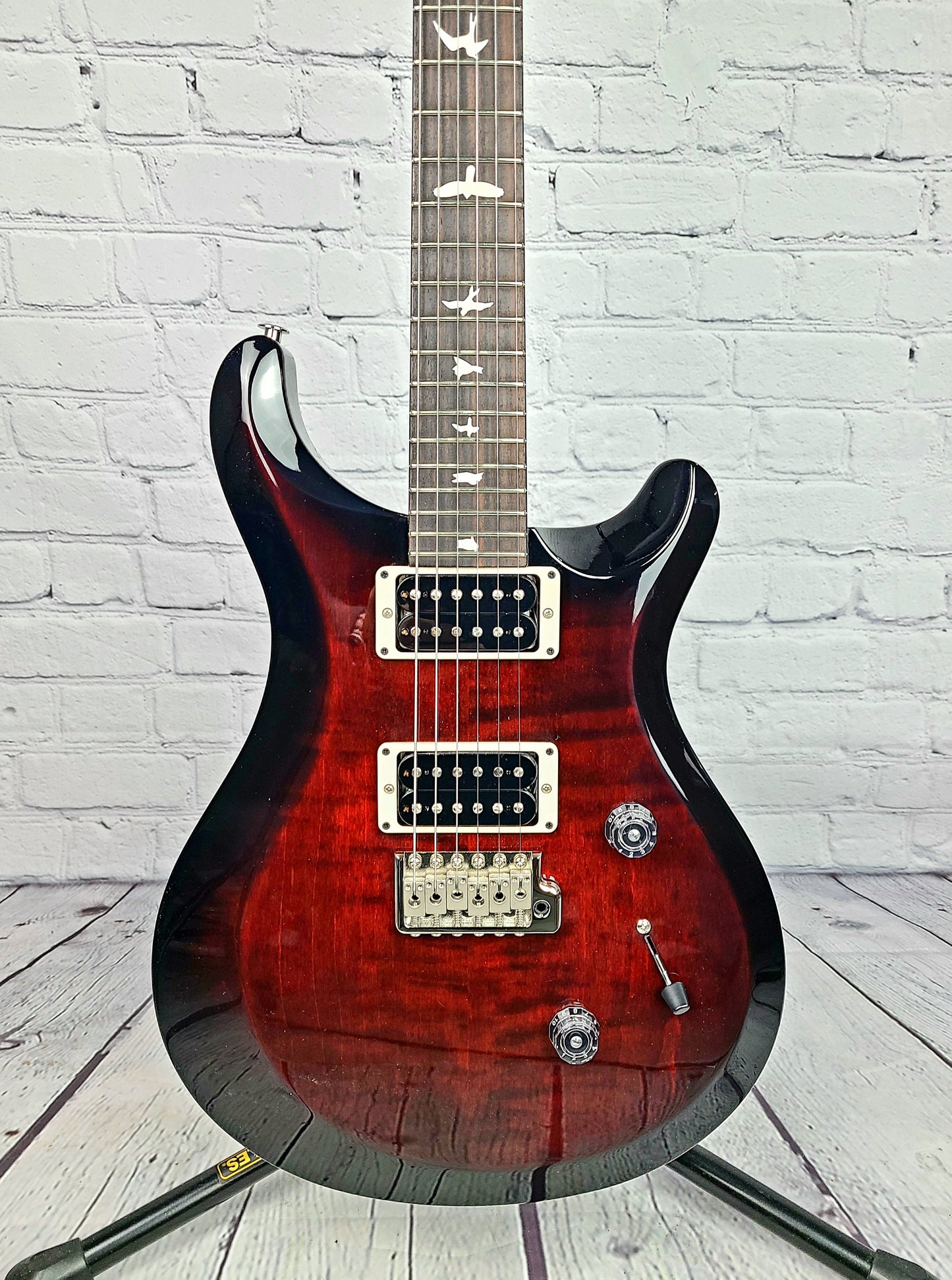 Paul Reed Smith PRS S2 Custom 24 Custom Color Dark Amber Smokeburst