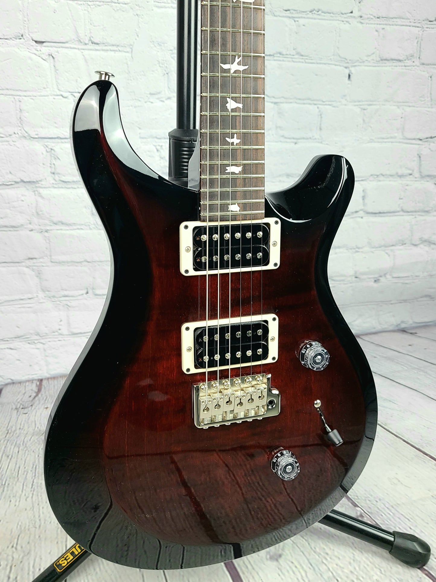 Paul Reed Smith PRS S2 Custom 24 Custom Color Dark Amber Smokeburst