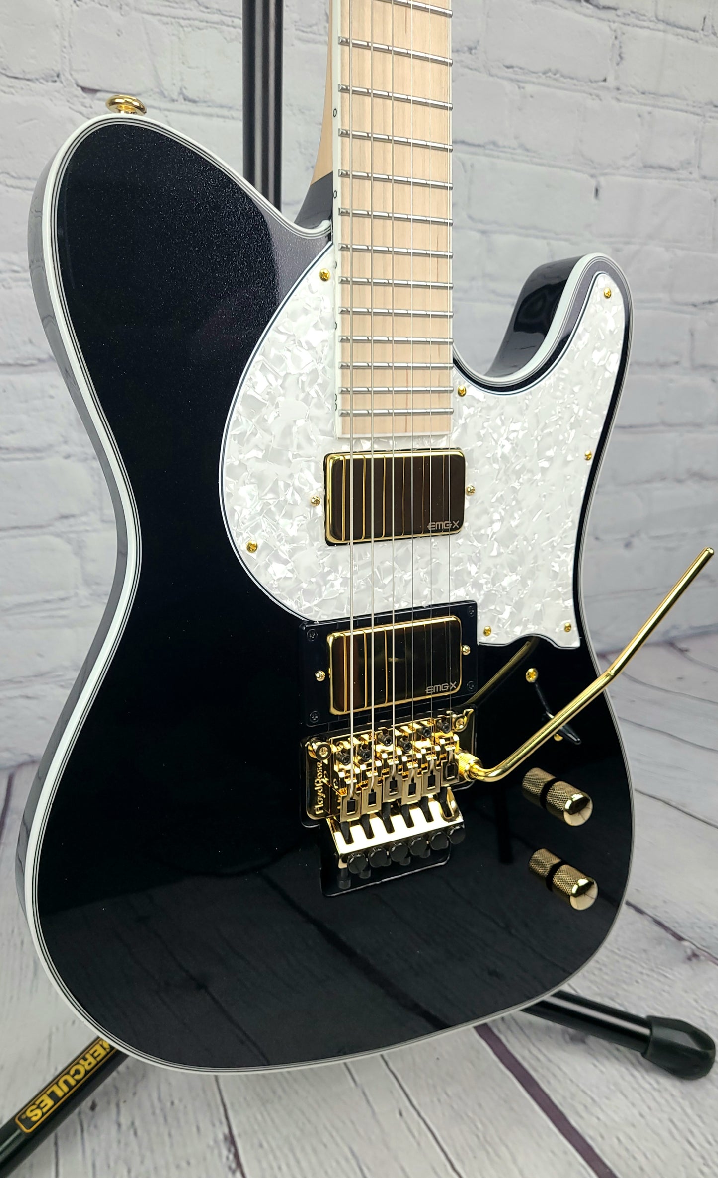 Balaguer Guitars Thicket TM Travis Miguel Signature Floyd Rose EMG