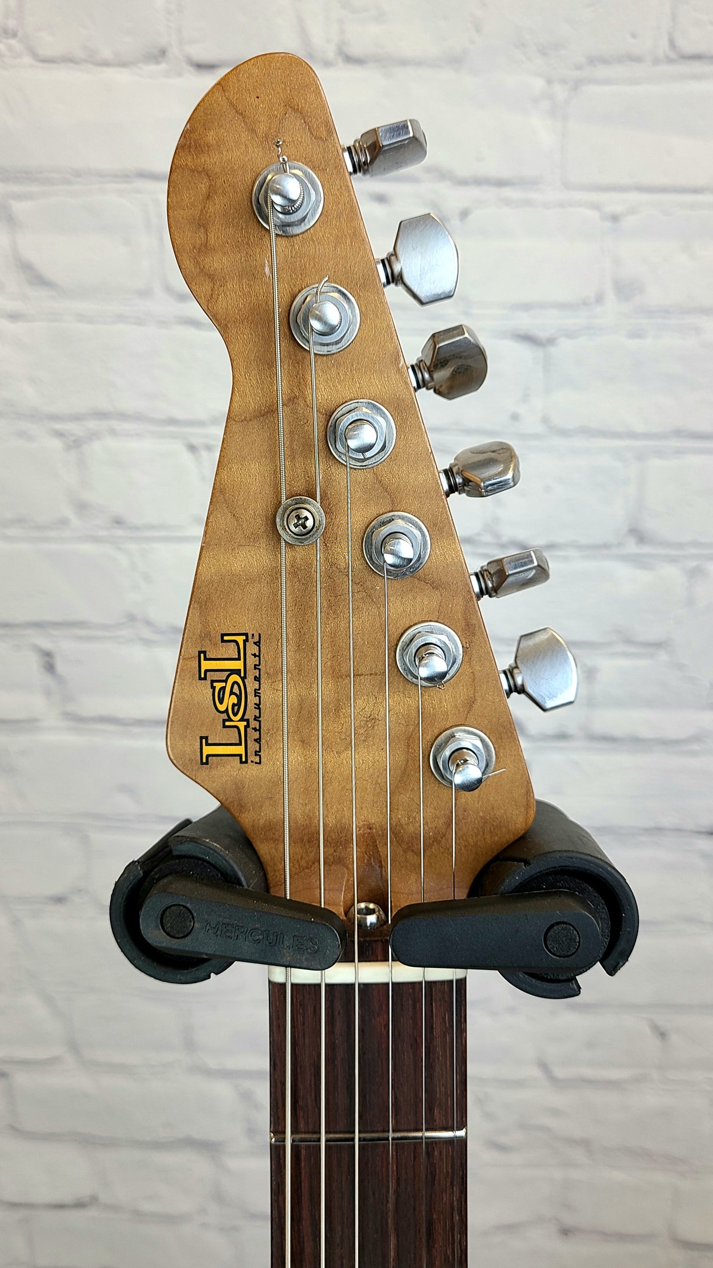 LSL Instruments Saticoy One Tobacco Sunburst H/S Medium Relic Reverse Headstock Roasted Maple Neck Stainless Frets