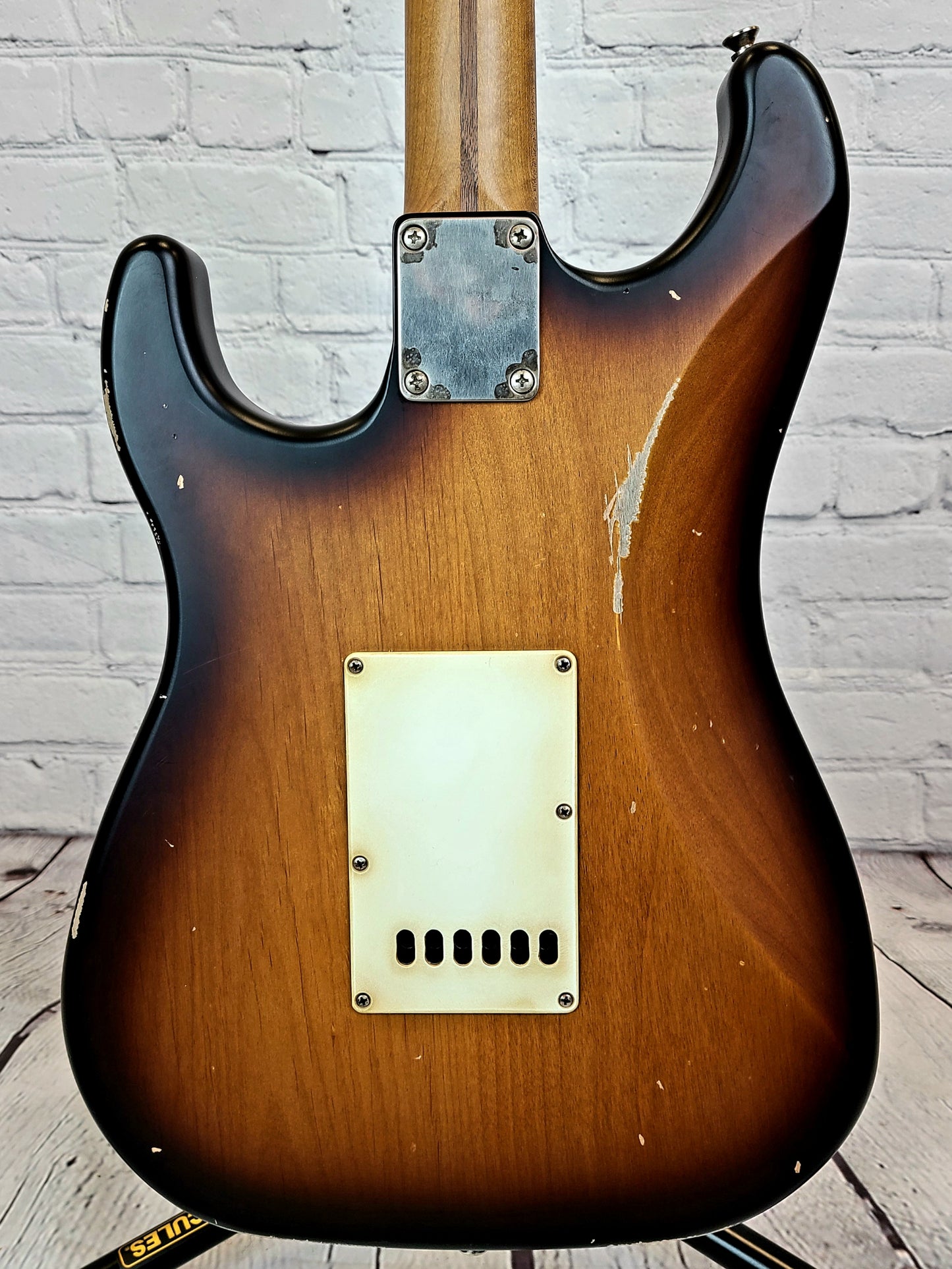 LSL Instruments Saticoy One Tobacco Sunburst H/S Medium Relic Reverse Headstock Roasted Maple Neck Stainless Frets
