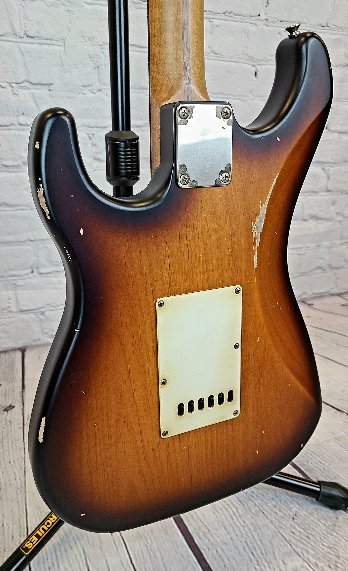 LSL Instruments Saticoy One Tobacco Sunburst H/S Medium Relic Reverse Headstock Roasted Maple Neck Stainless Frets