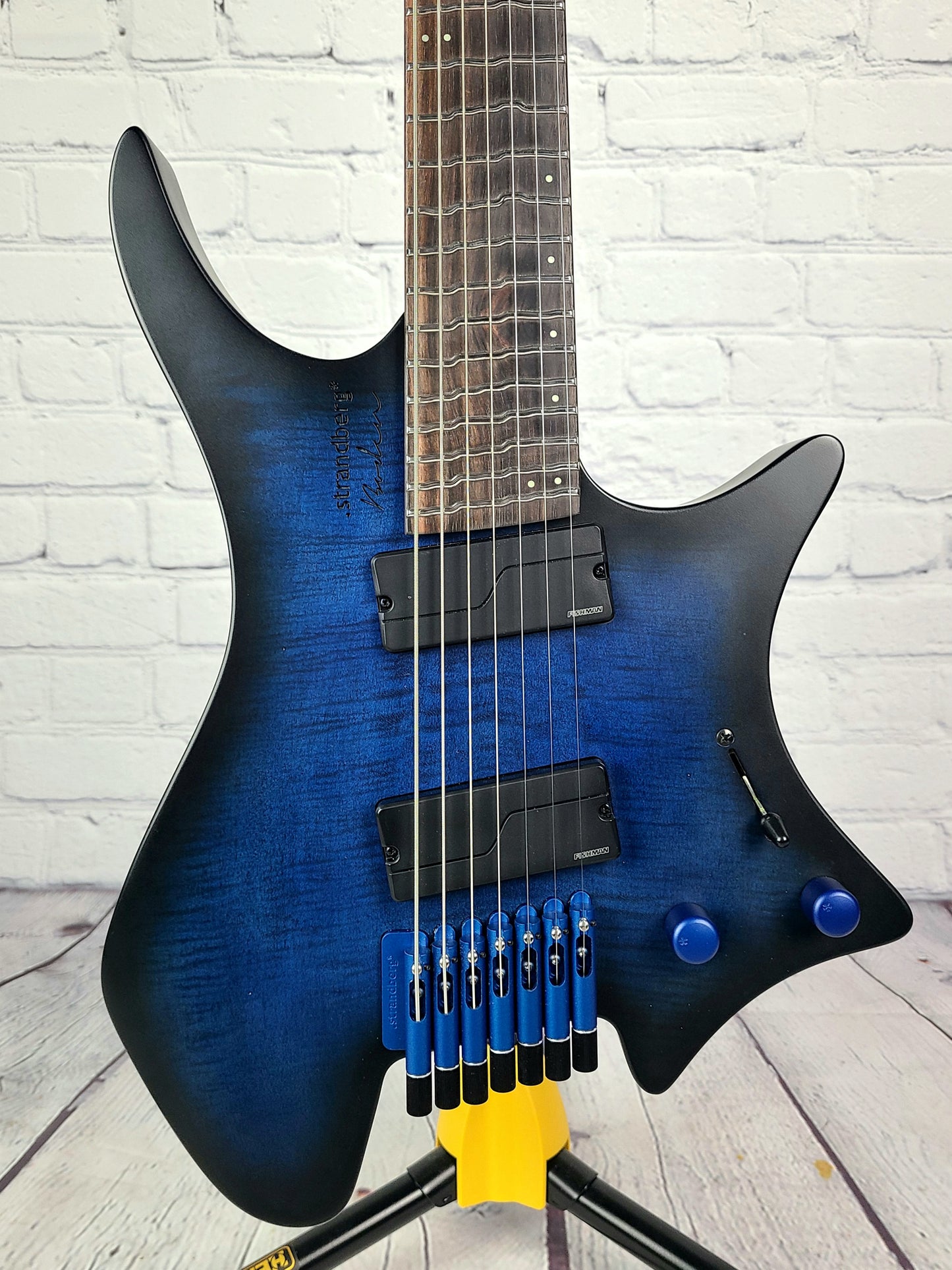 USED Strandberg Boden True Temperament 7 String TT Blue Flame Maple