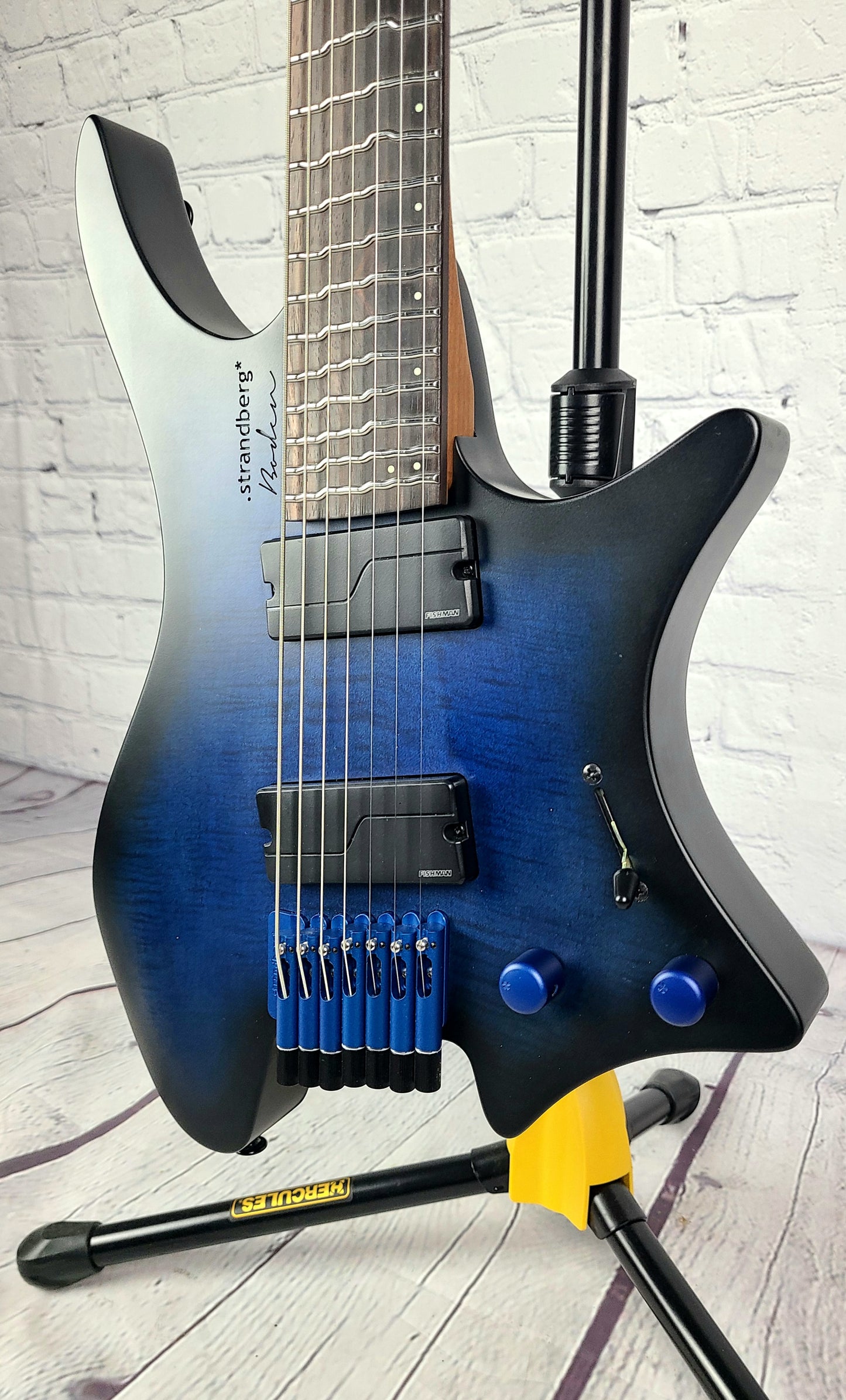 USED Strandberg Boden True Temperament 7 String TT Blue Flame Maple