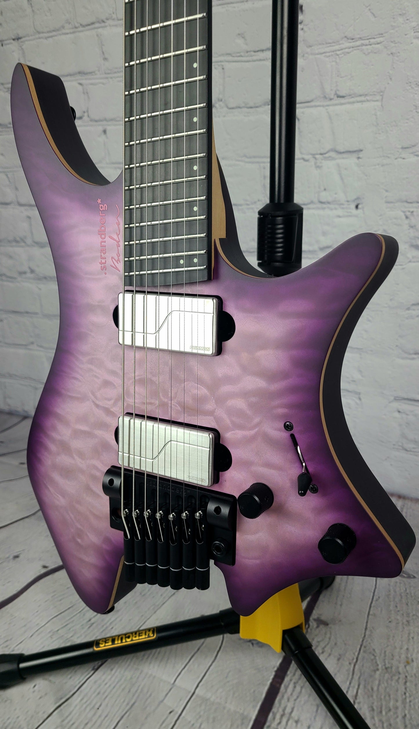 Strandberg Boden Prog NX 7 String Electric Guitar Twilight Purple DEMO