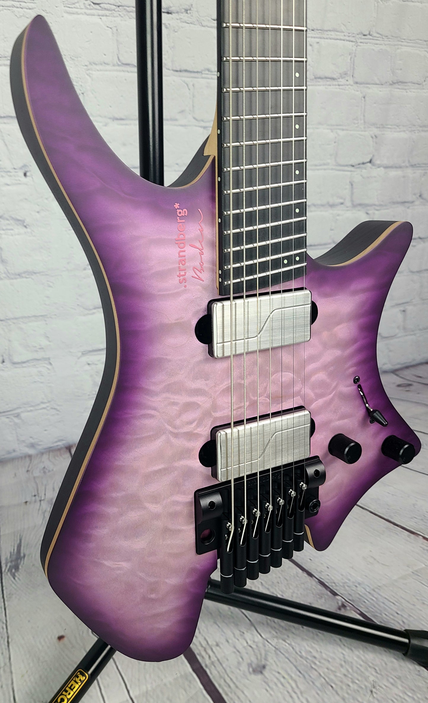 Strandberg Boden Prog NX 7 String Electric Guitar Twilight Purple DEMO