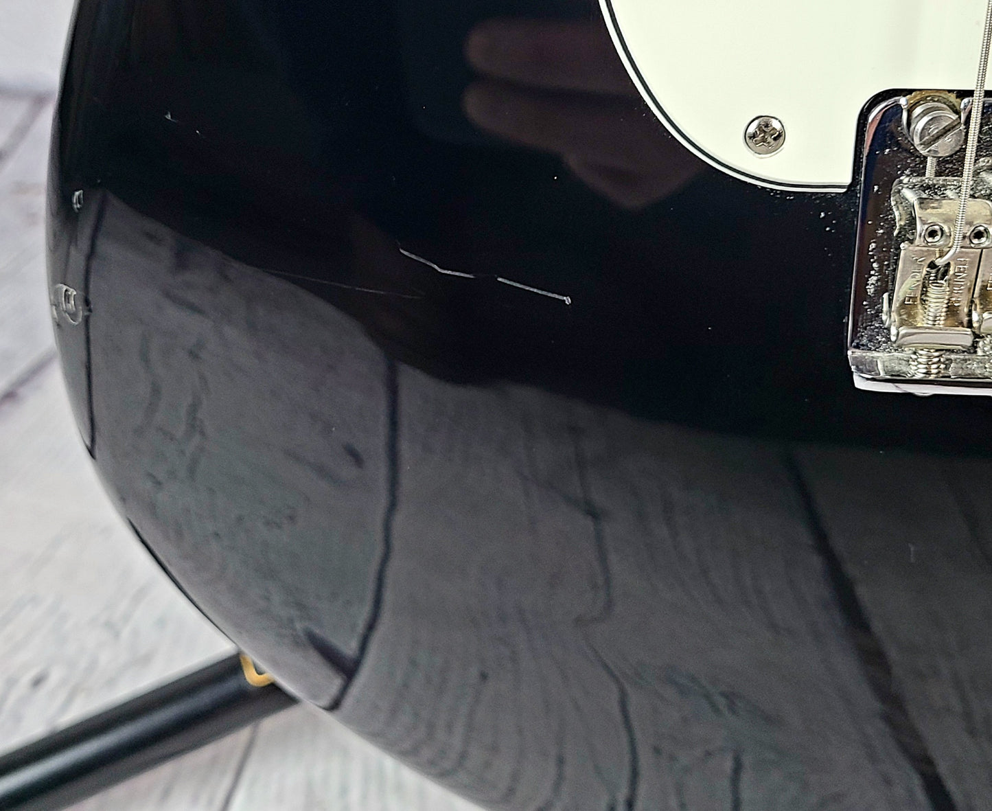 USED Fender Player Stratocaster Black Maple Fretboard c/w Hardshell Case 2018