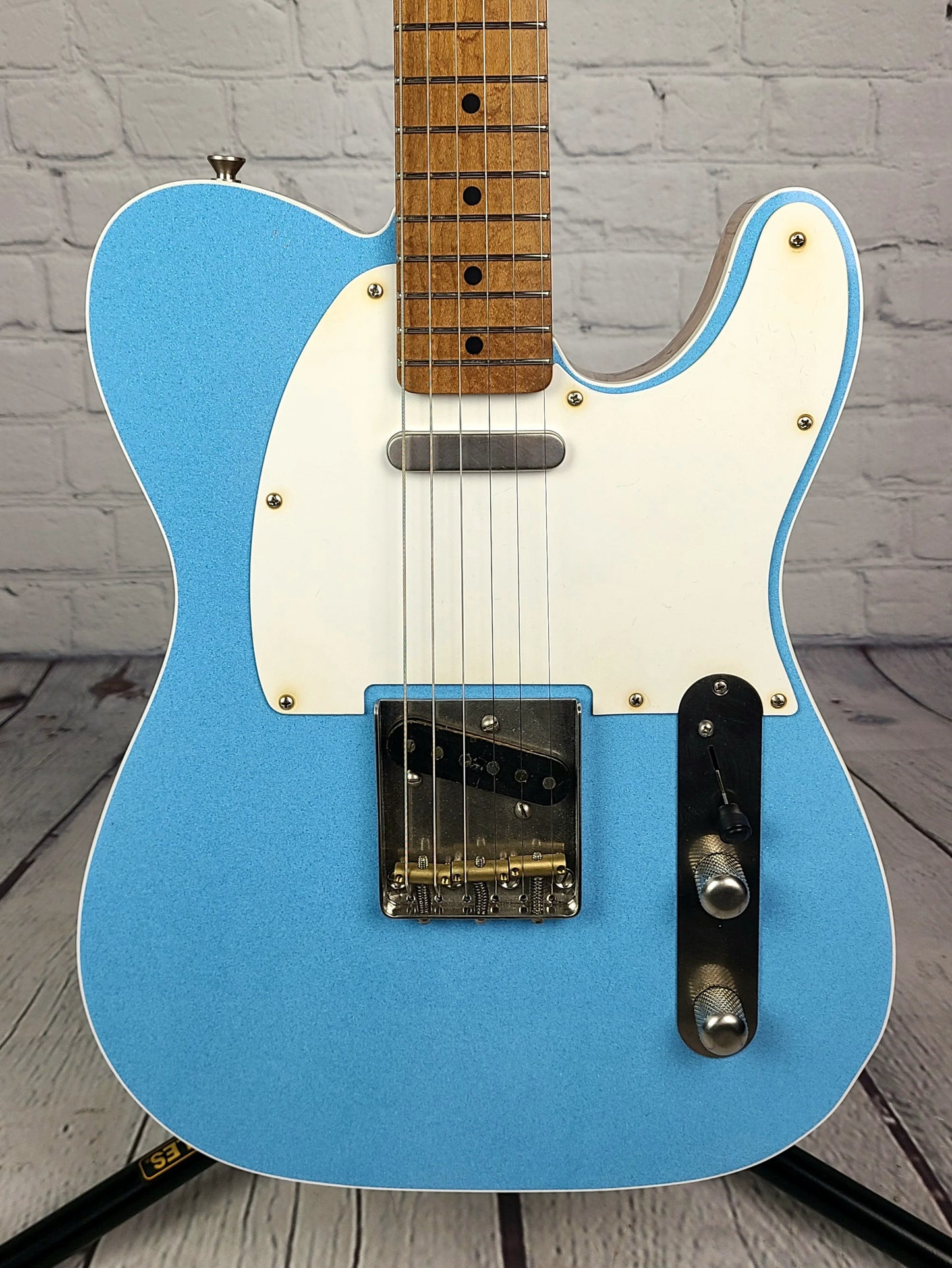 USED LSL Instruments Tbone Custom Okoume Sparkle H/S Limited Sparkle