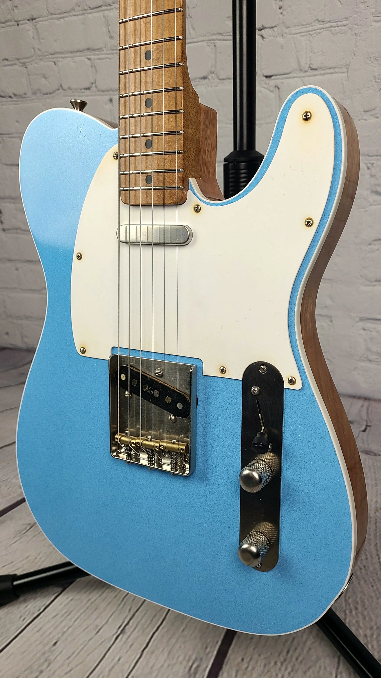 USED LSL Instruments Tbone Custom Okoume Sparkle H/S Limited Sparkle