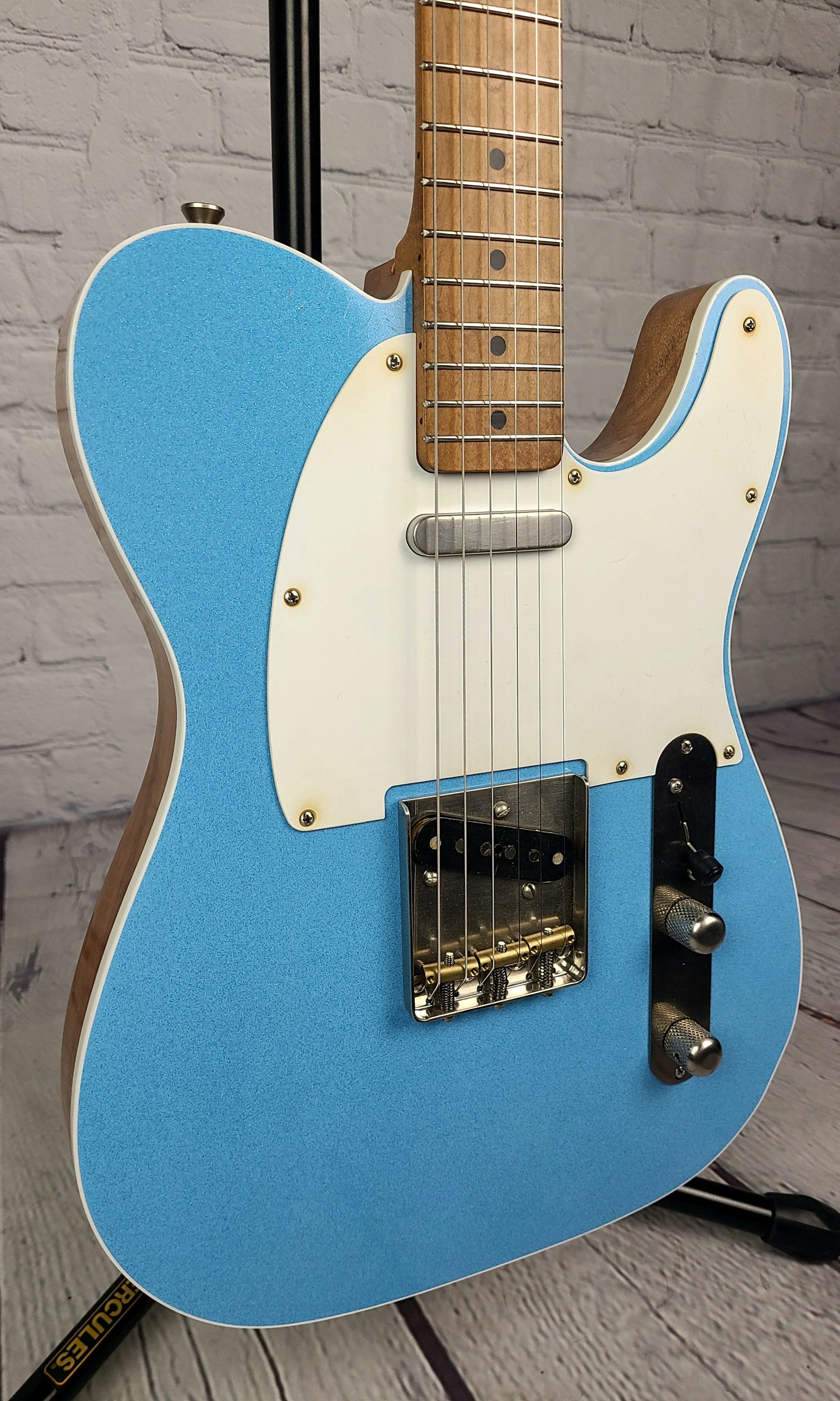 USED LSL Instruments Tbone Custom Okoume Sparkle H/S Limited Sparkle