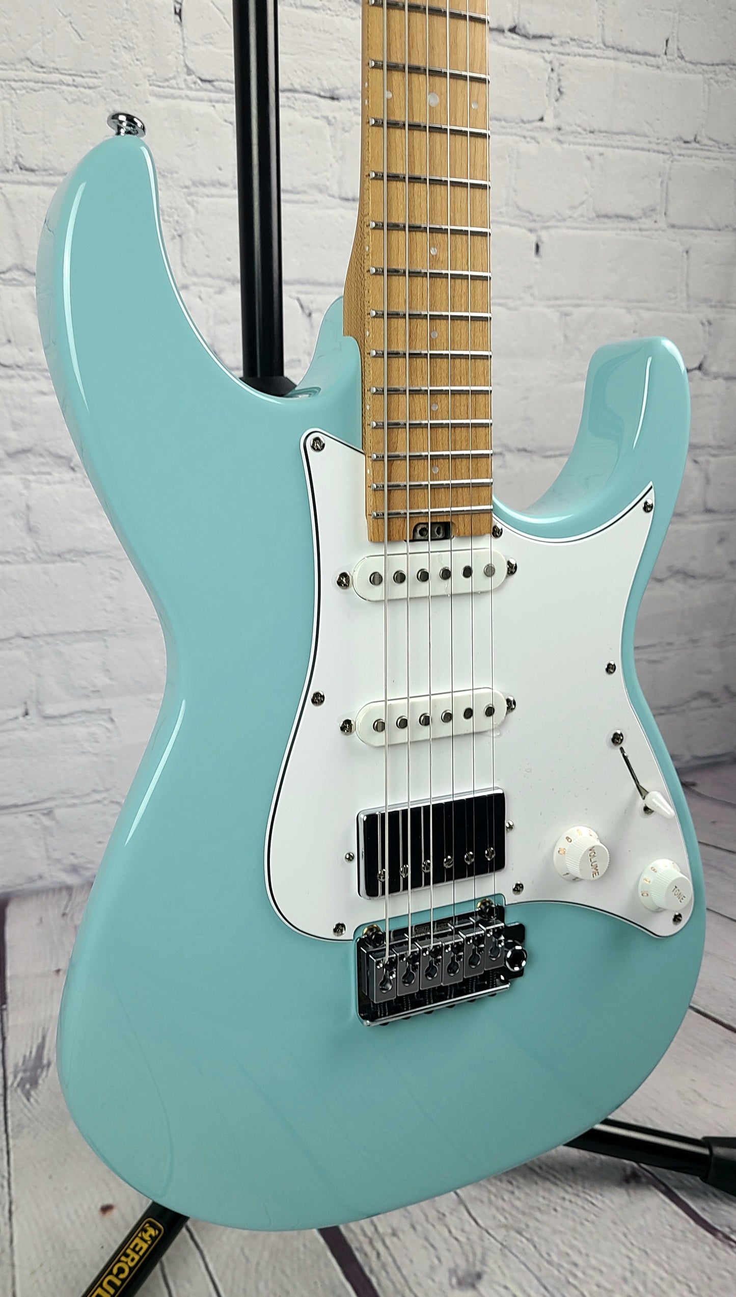 Balaguer Select Toro Classic HSS Roasted Maple Electric Guitar Pastel Blue