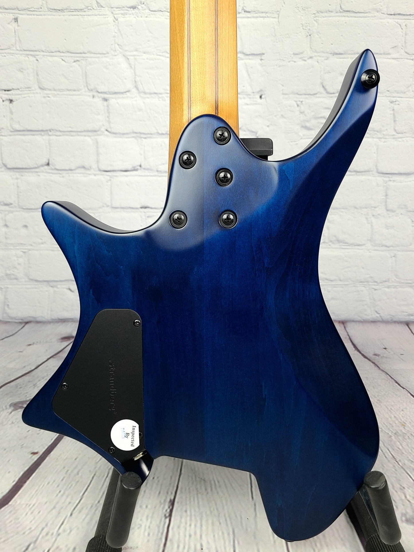 Strandberg Boden Standard 7 String Flame Maple Trans Blue Electric Guitar