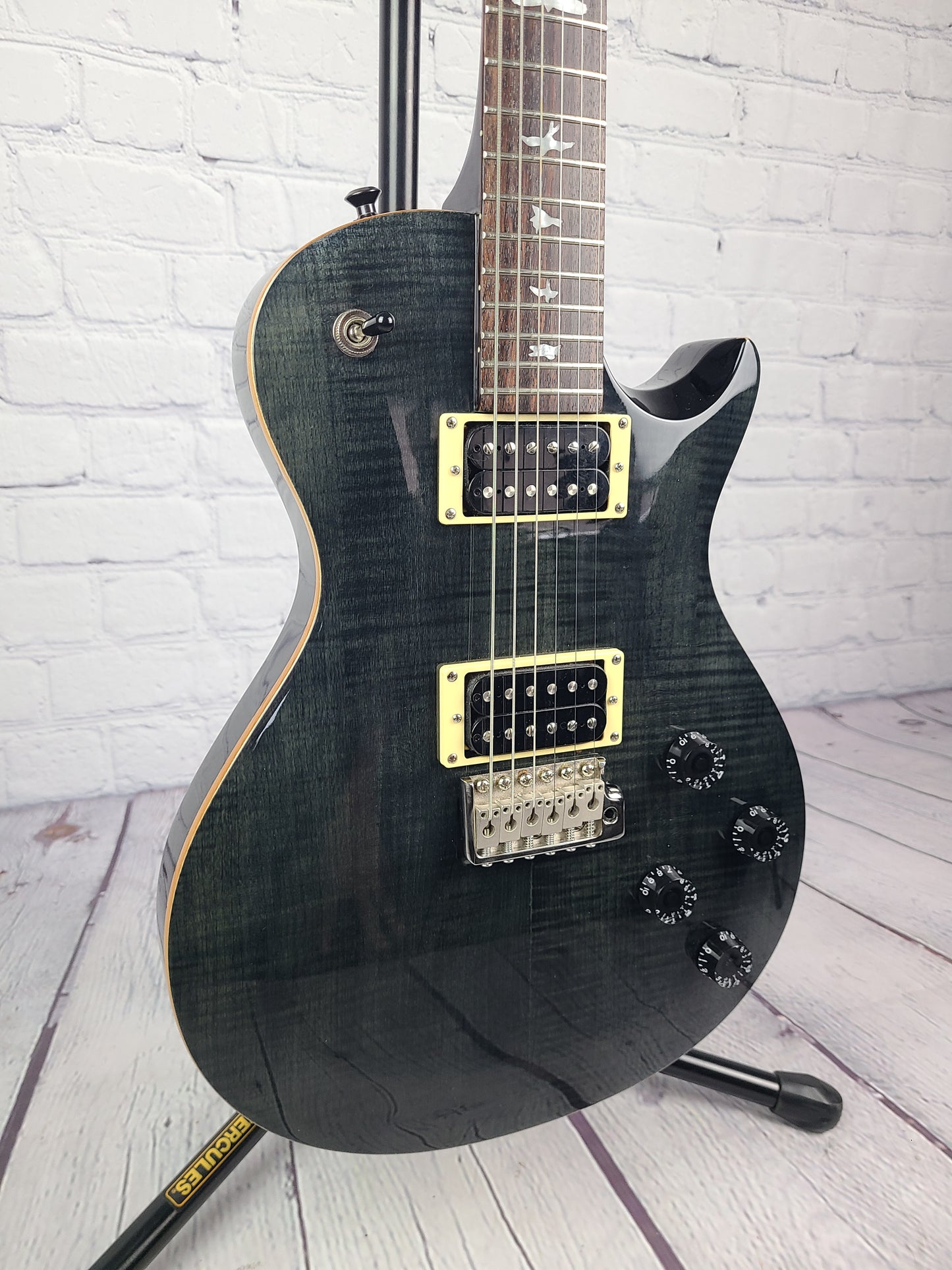 USED Paul Reed Smith PRS SE Tremonti Flame Maple Charcoal Electric Guitar