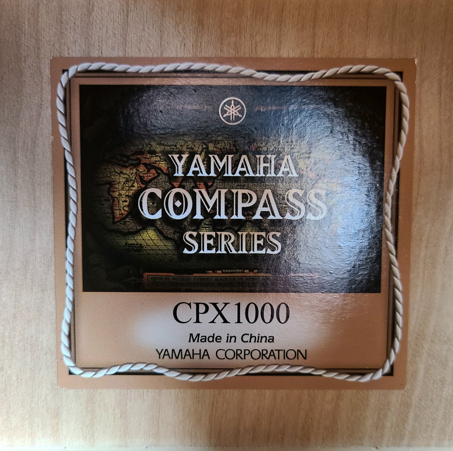 Yamaha CPX-1000 Electric Acoustic Guitar Brown Sunburst
