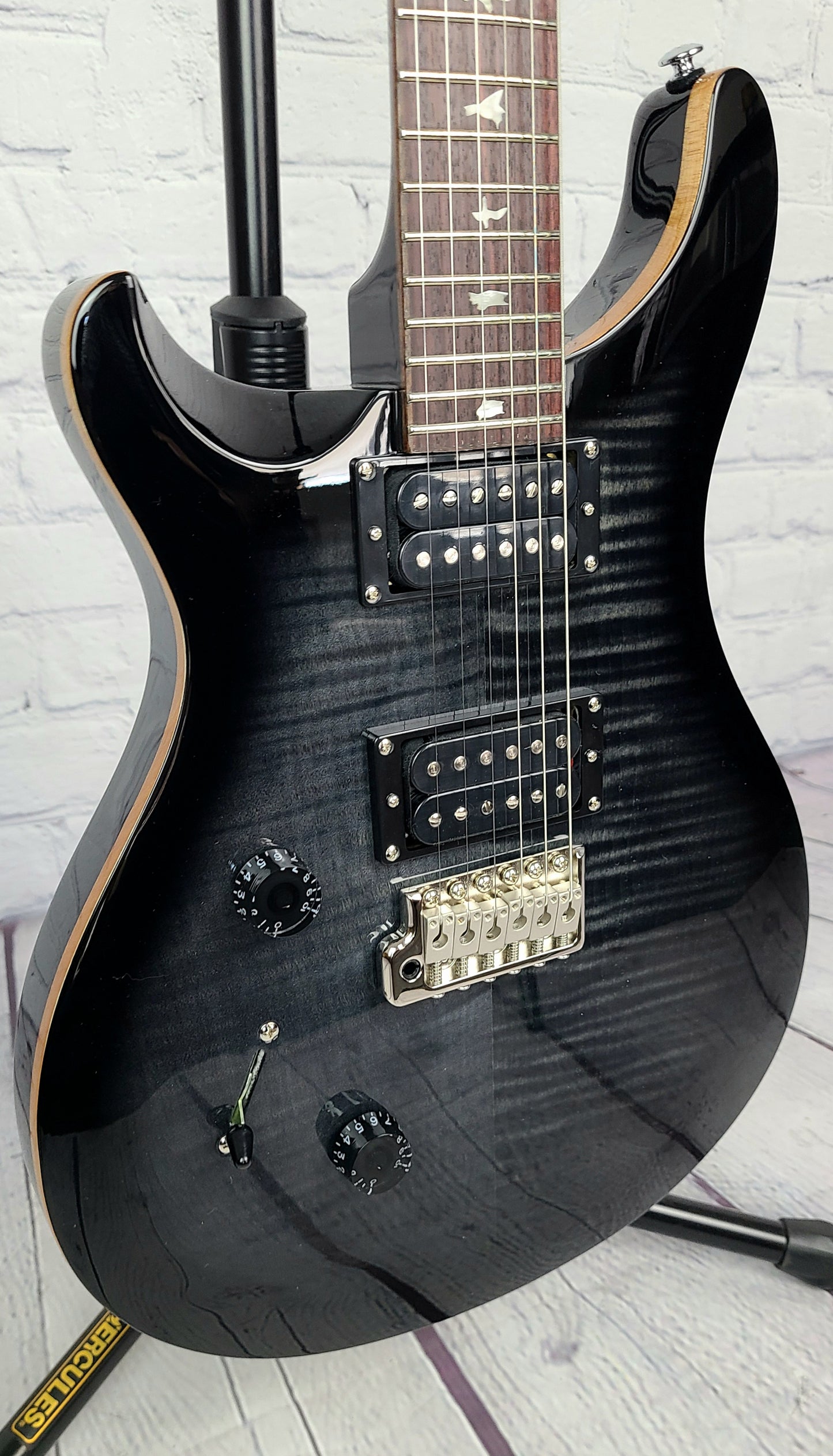 Paul Reed Smith PRS SE Custom 24 Left Handed 2022 Charcoal Electric Guitar