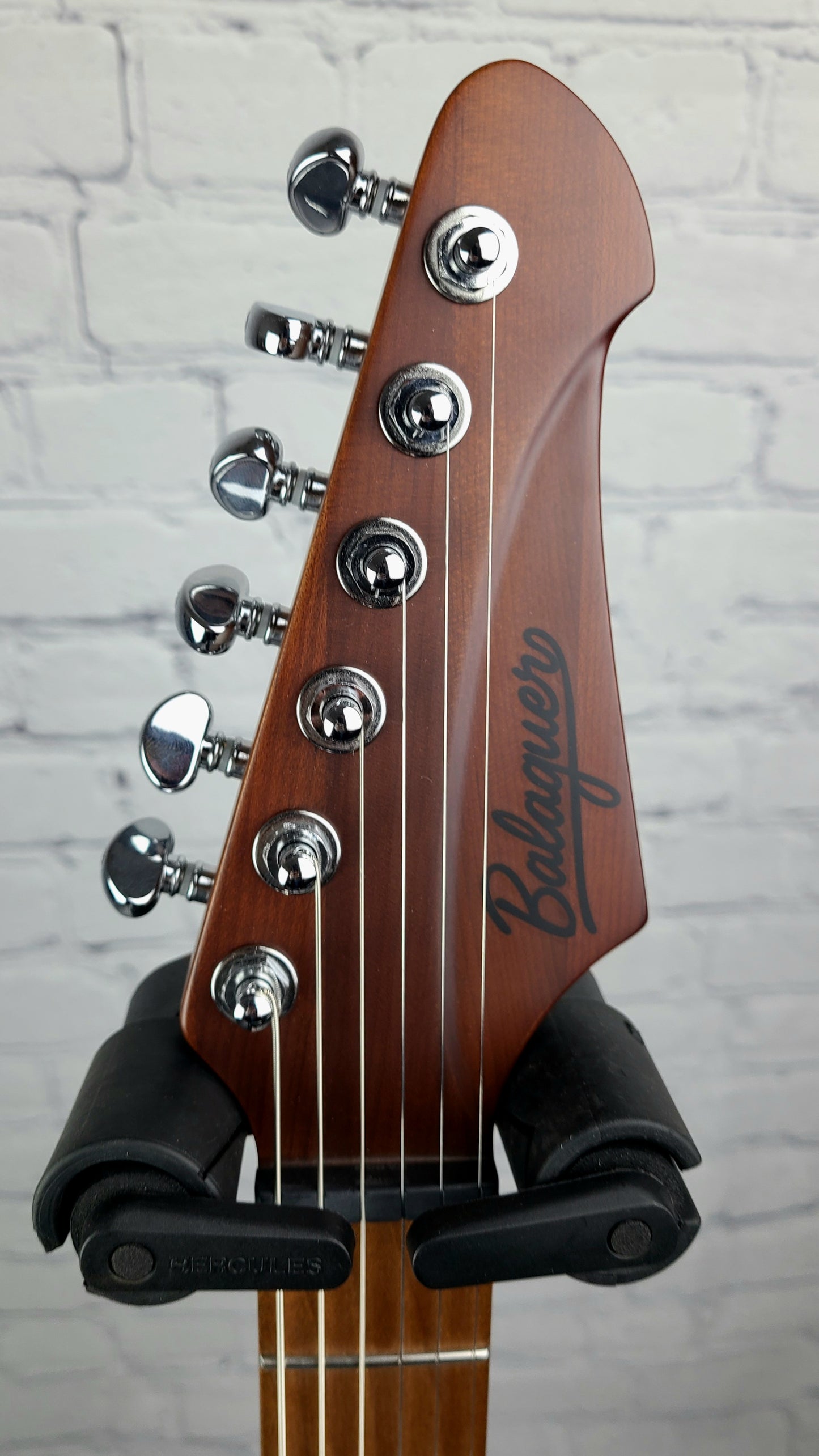 Balaguer Standard Espada Roasted Maple Neck Electric Guitar Gloss Black