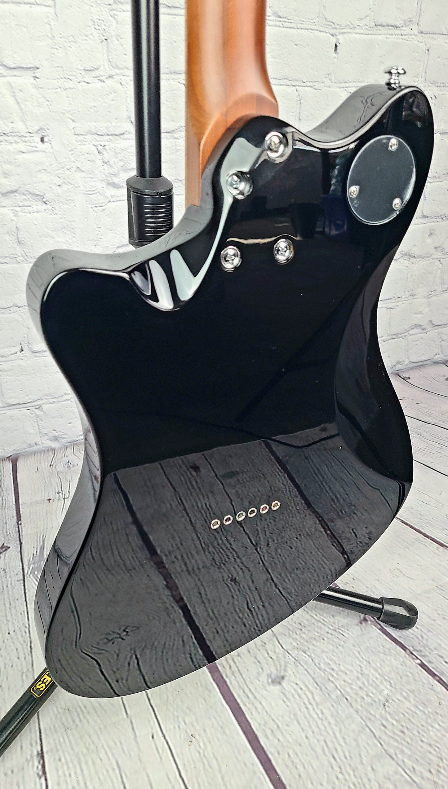 Balaguer Standard Espada Roasted Maple Neck Electric Guitar Gloss Black