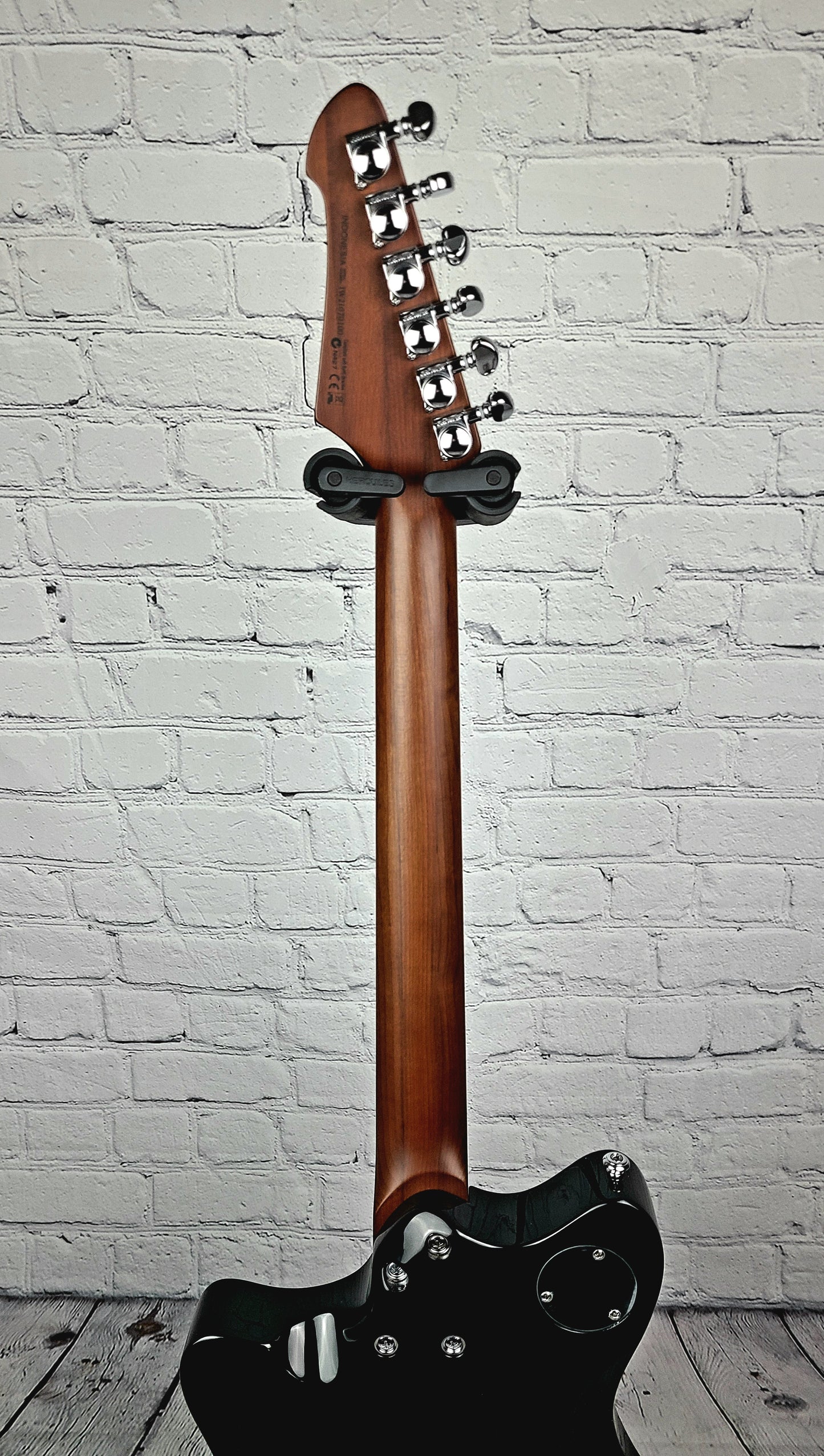Balaguer Standard Espada Roasted Maple Neck Electric Guitar Gloss Black