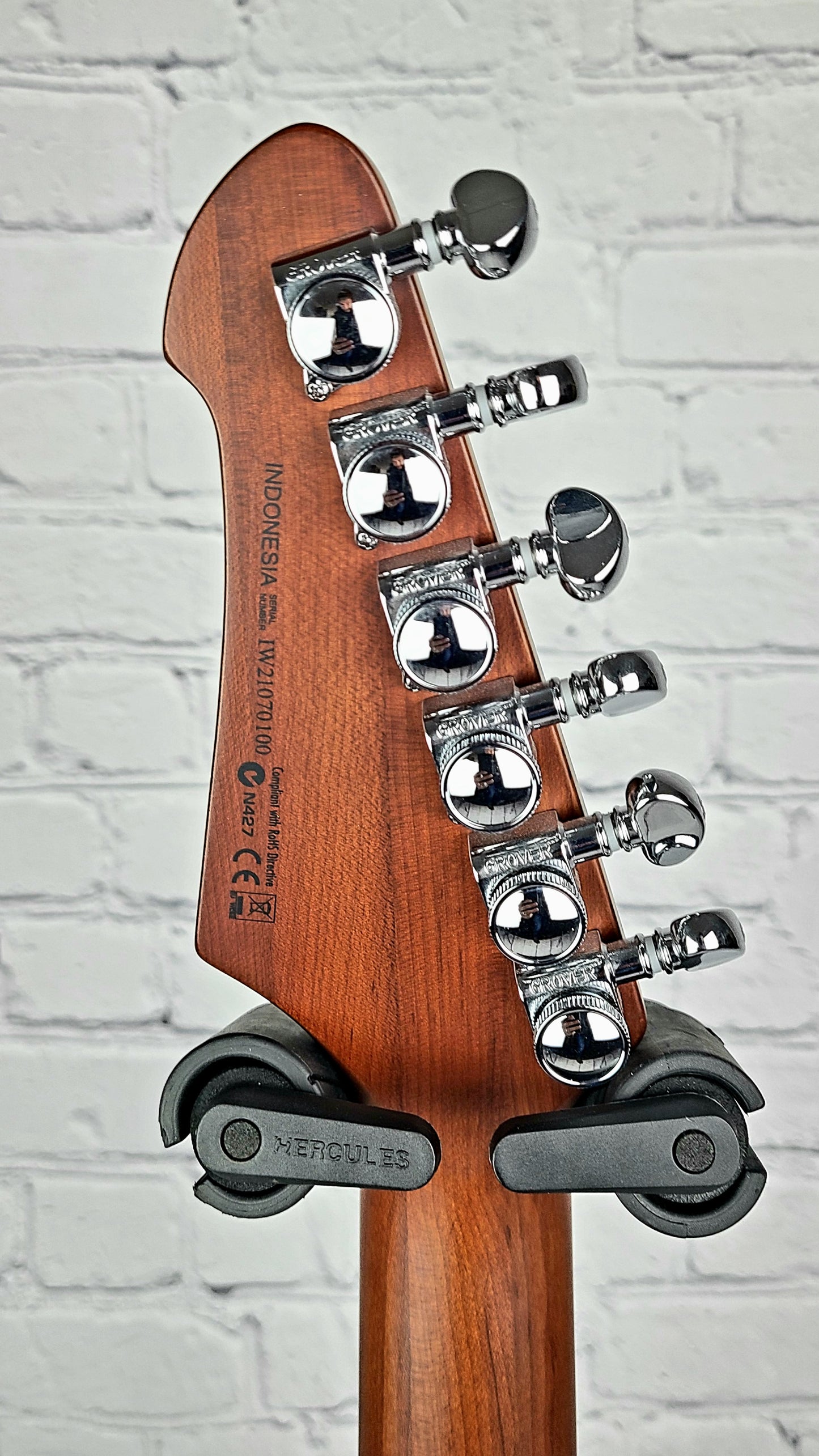 Balaguer Standard Espada Roasted Maple Neck Electric Guitar Gloss Black